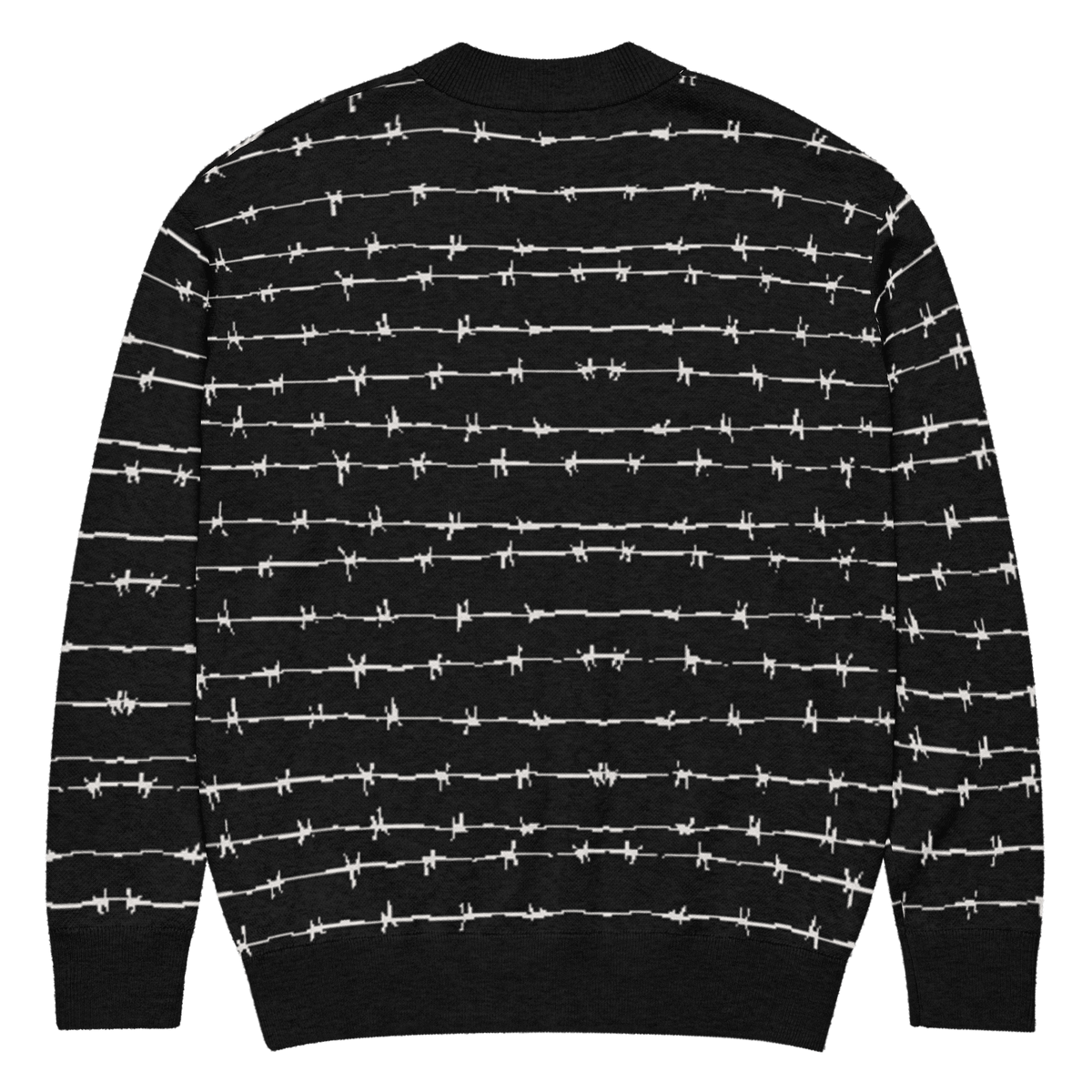 Barbed Wire Knit Cardigan - Goth Cloth Co.5904129_21030