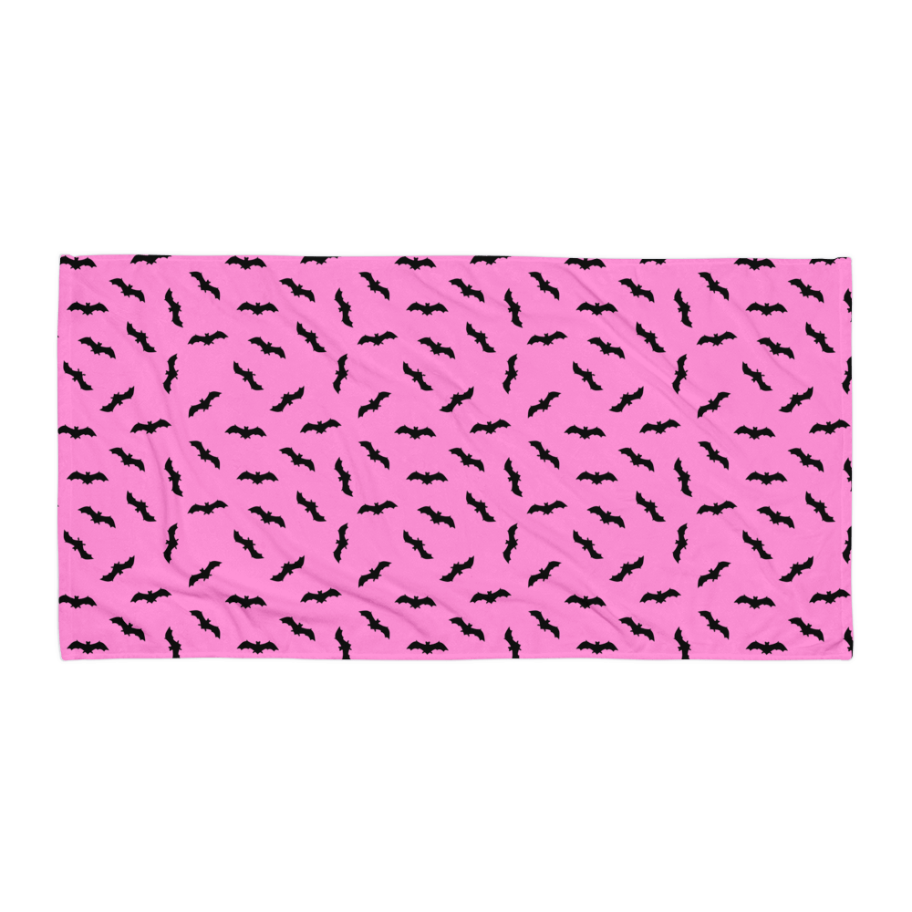 Bat Babe Beach Towel - Goth Cloth Co.4511935_8874