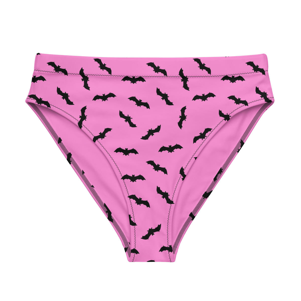 Bat Babe Sport High - Waisted Bikini Bottom - Goth Cloth Co.7401010_12042