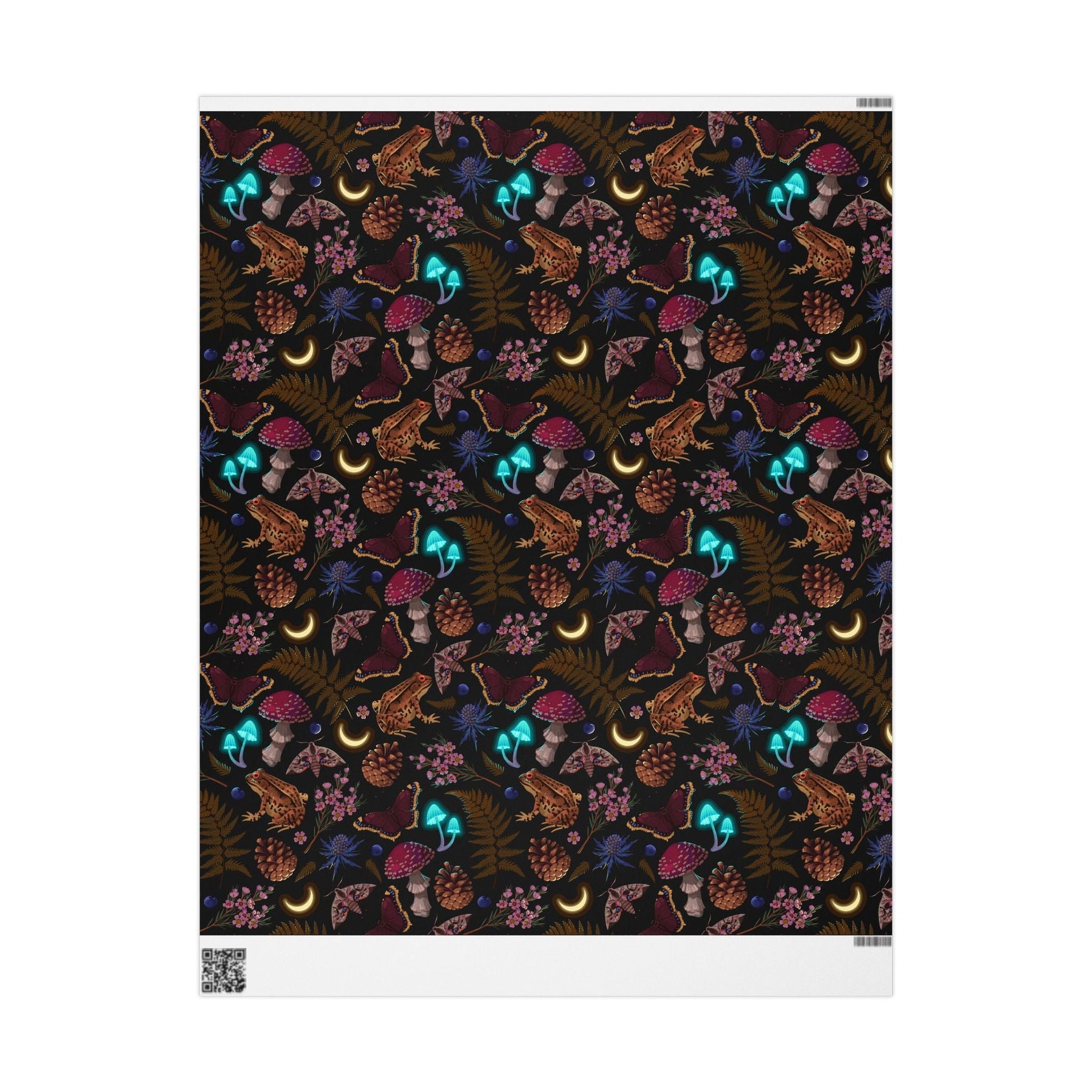Bayou Toad Spooky Gift Wrap - Goth Cloth Co.Home Decor21993970347014436346