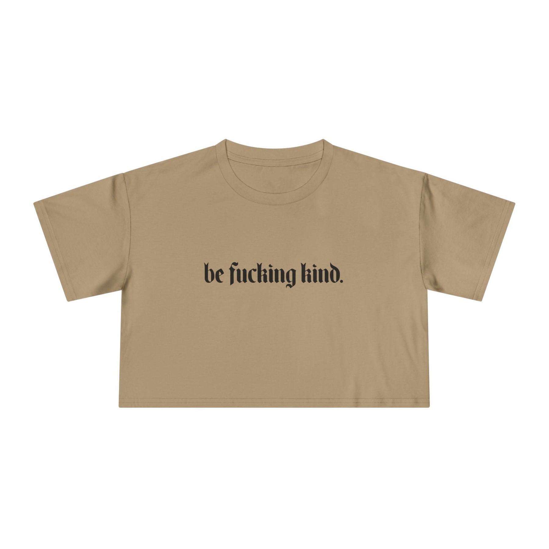 Be Fucking Kind Crop Top - Goth Cloth Co.T-Shirt13442042479814441758