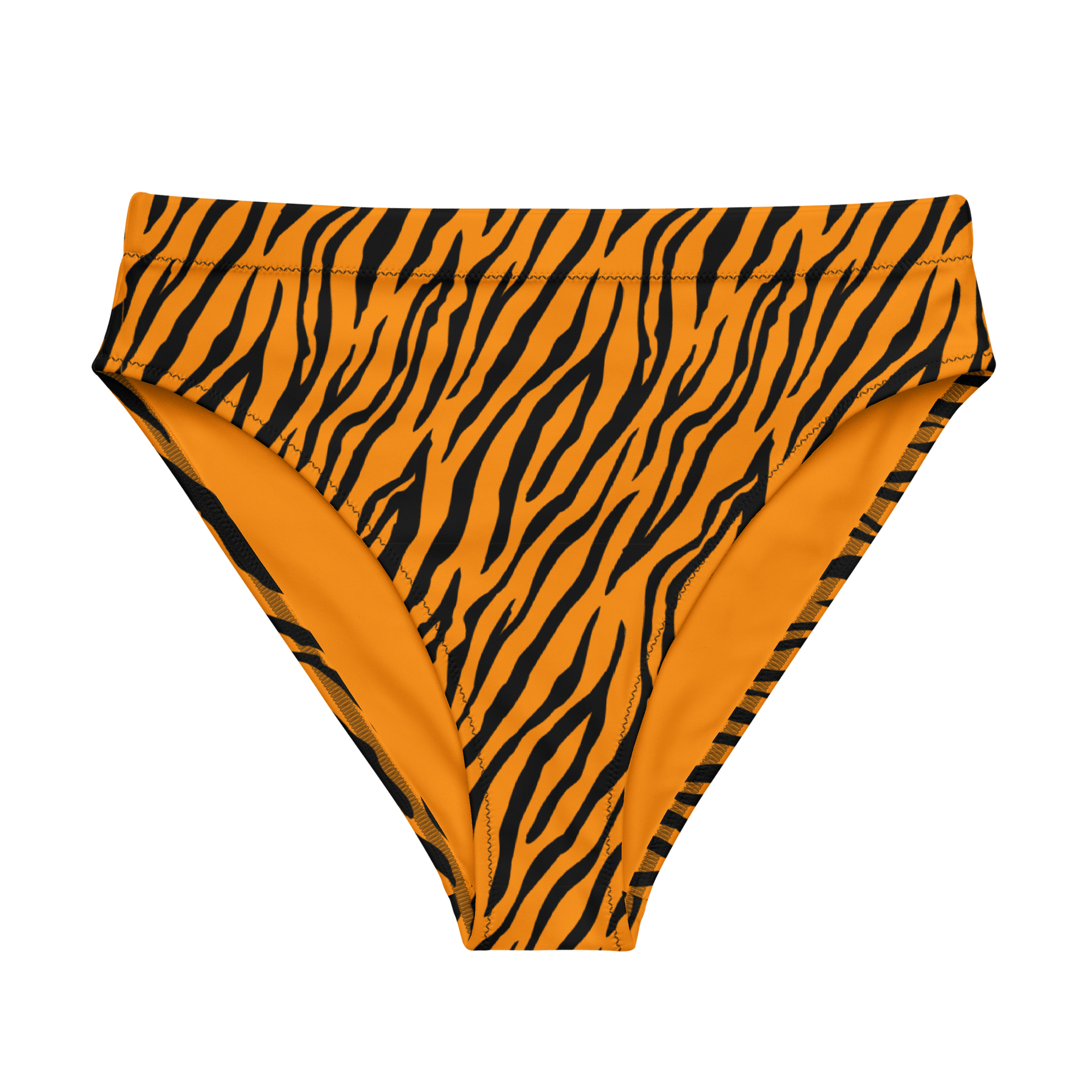 Bengal Heat High - Waisted Sport Bikini Bottoms - Goth Cloth Co.9269375_12042