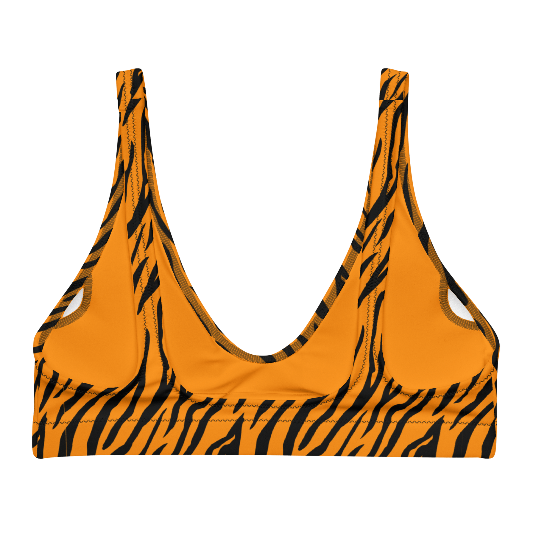 Bengal Heat Tiger Stripe Sport Bikini Top - Goth Cloth Co.4350179_12035