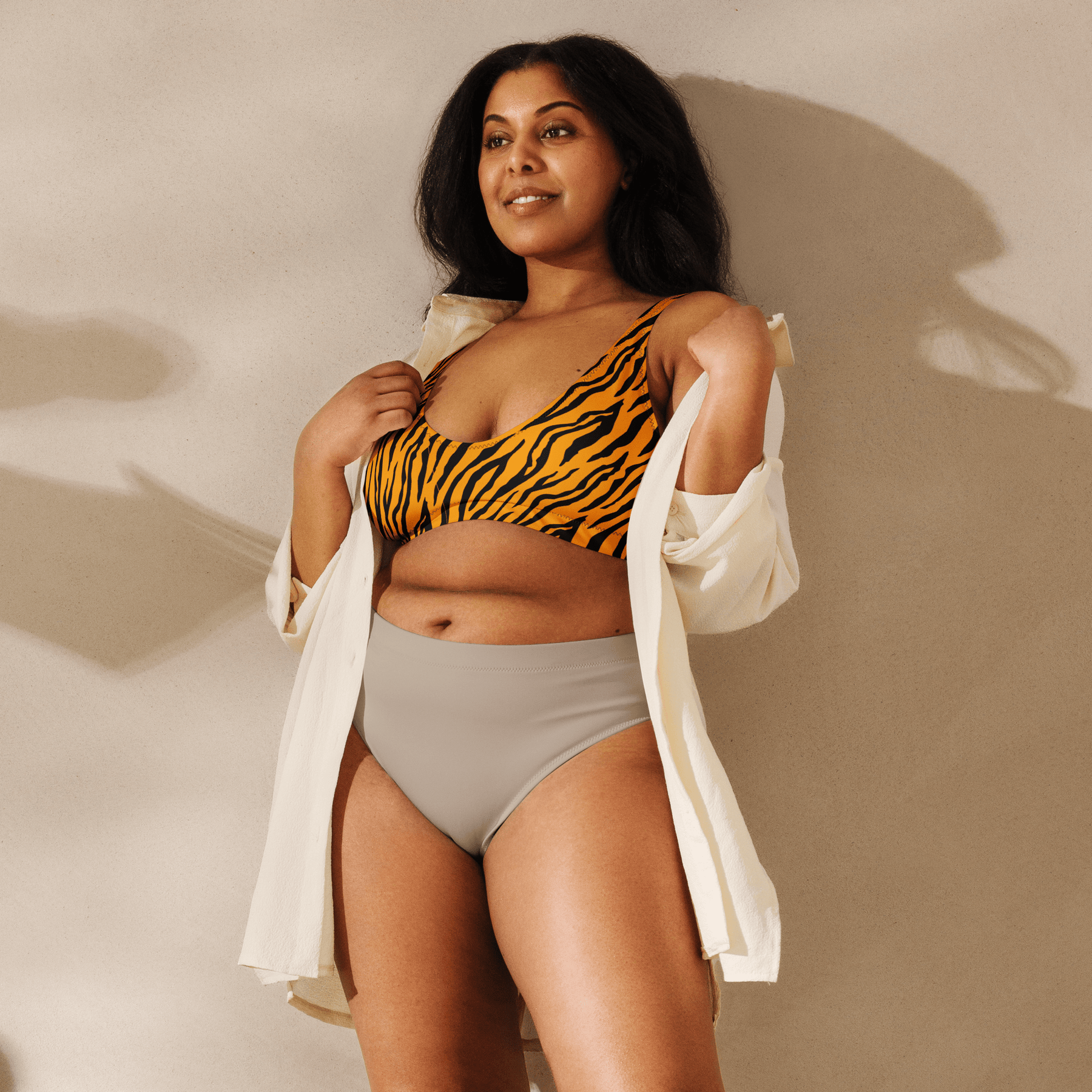 Bengal Heat Tiger Stripe Sport Bikini Top - Goth Cloth Co.4350179_12035