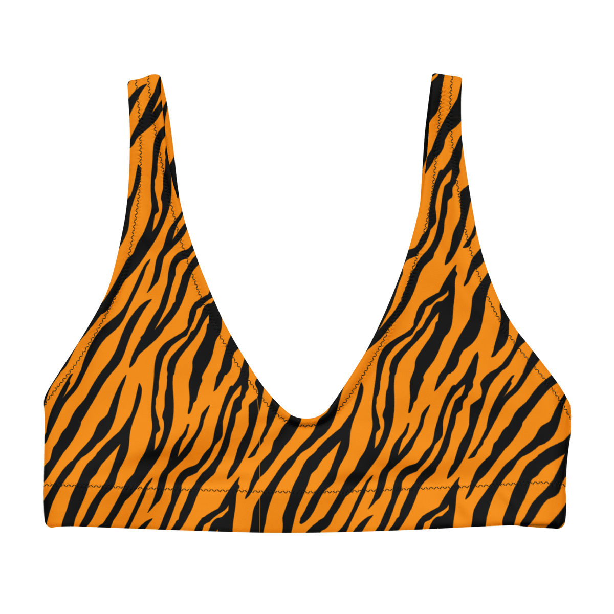 Bengal Heat Tiger Stripe Sport Bikini Top - Goth Cloth Co.4350179_12035
