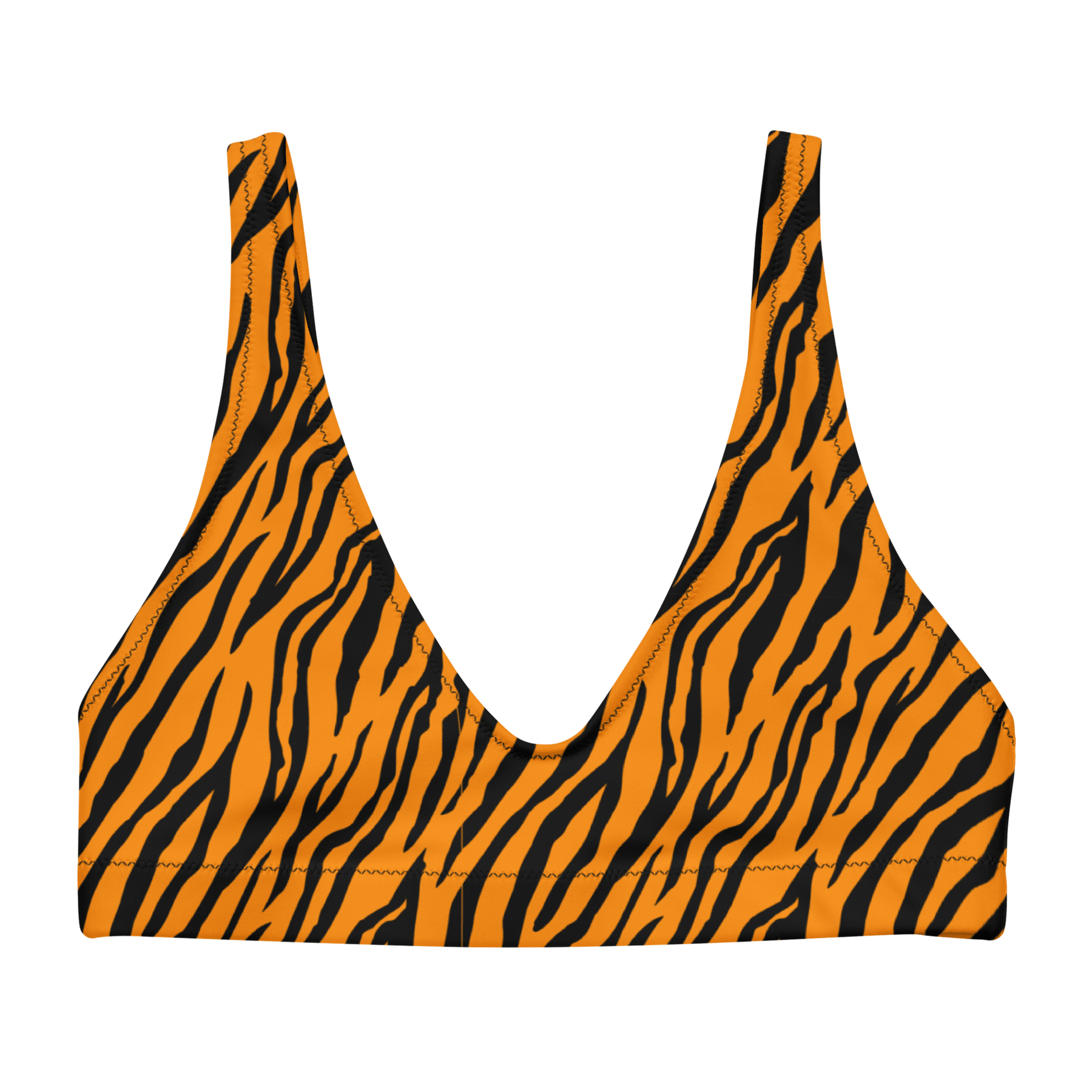 Bengal Heat Tiger Stripe Sport Bikini Top - Goth Cloth Co.4350179_12035