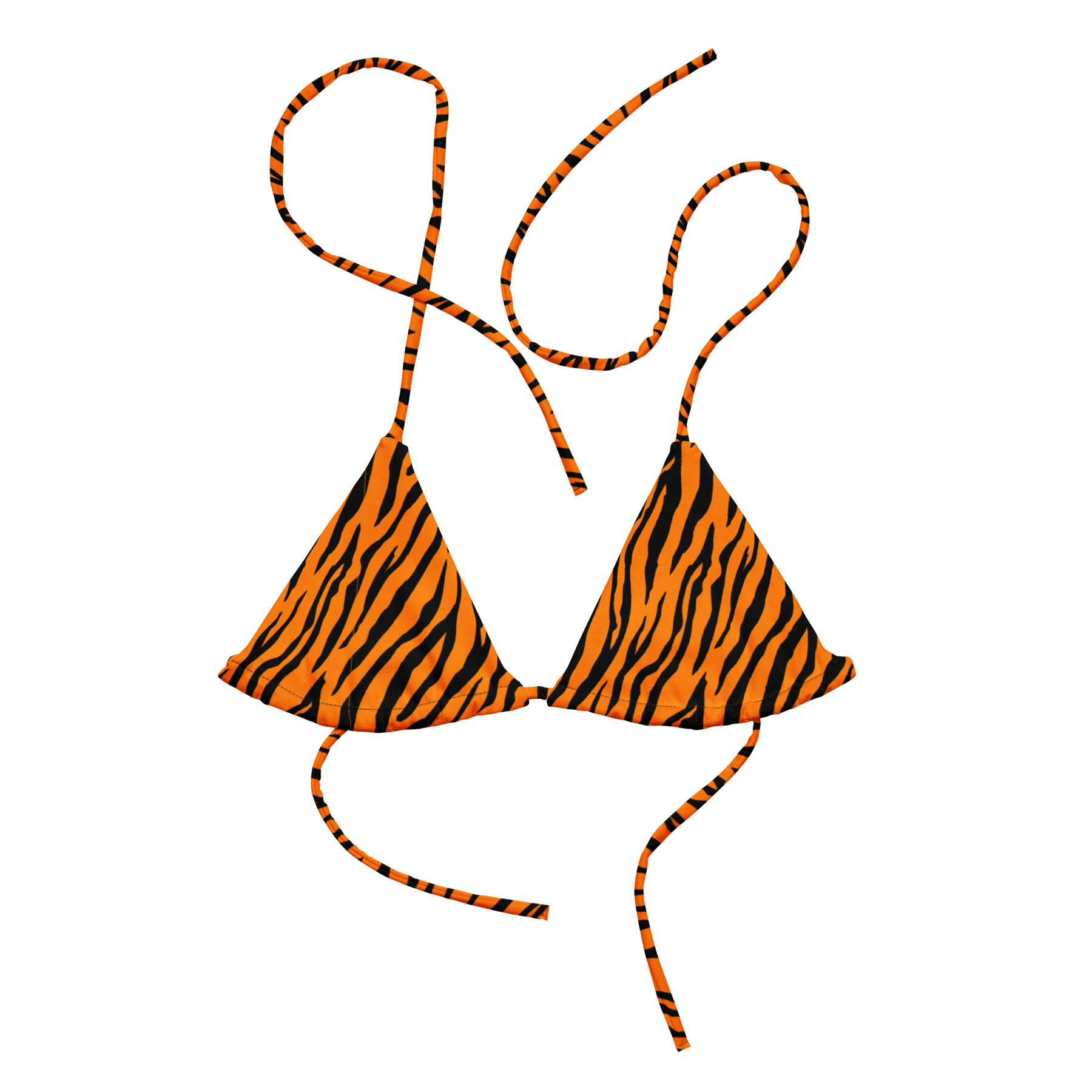 Bengal Heat Tiger Stripe String Bikini Top - Goth Cloth Co.8696838_16564