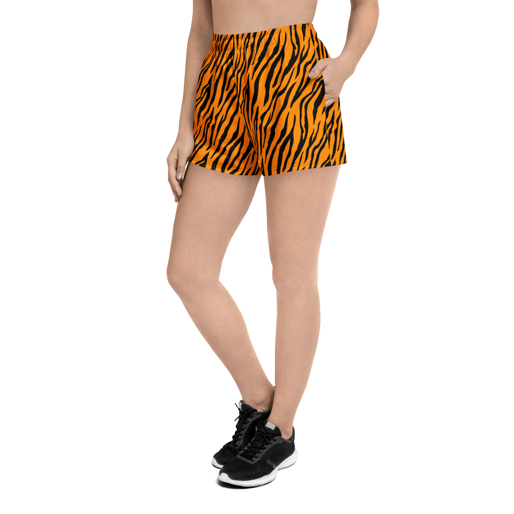 Bengal Heat Tiger Stripe Unisex Swim Trunks - Goth Cloth Co.7136965_9804