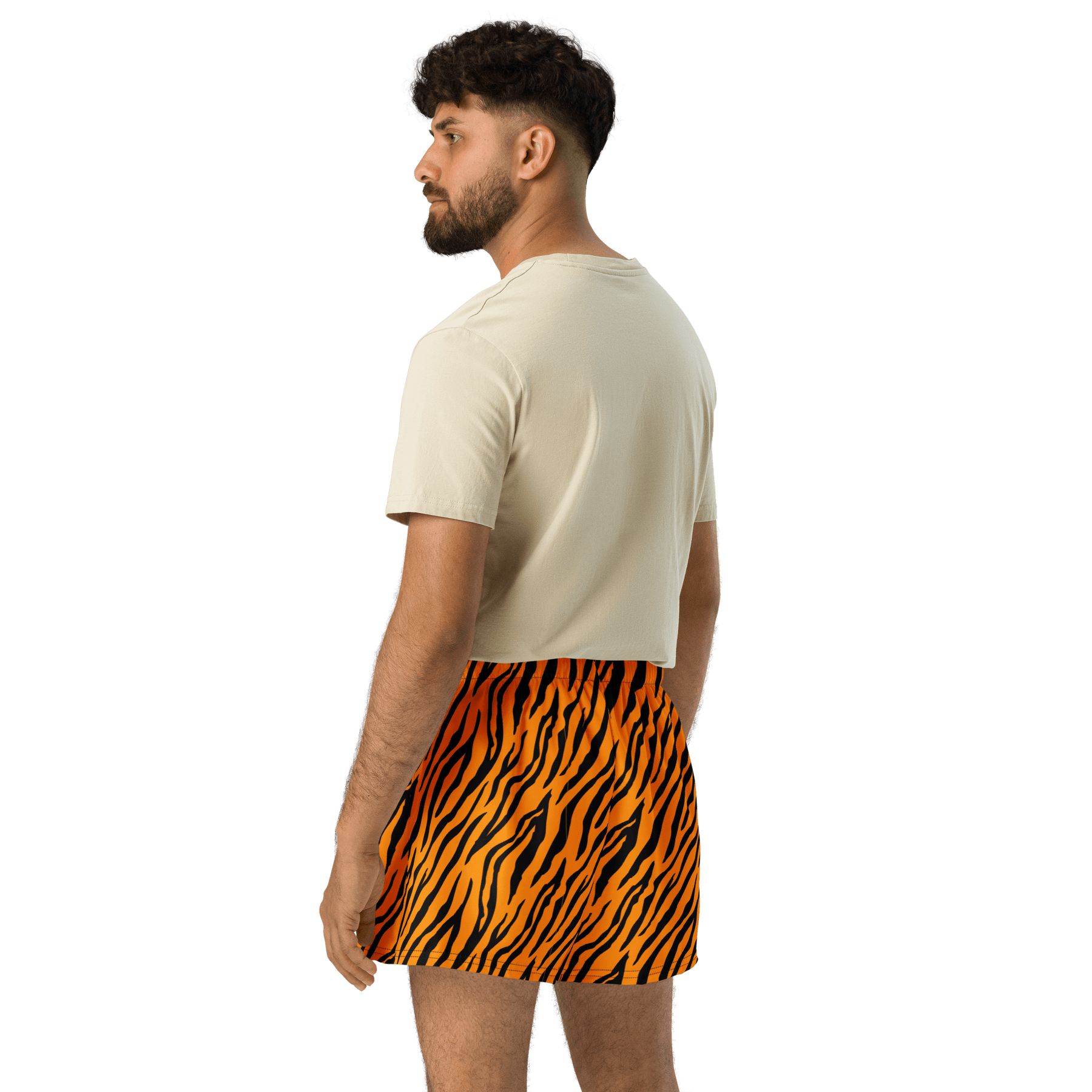 Bengal Heat Tiger Stripe Unisex Swim Trunks - Goth Cloth Co.7136965_9804