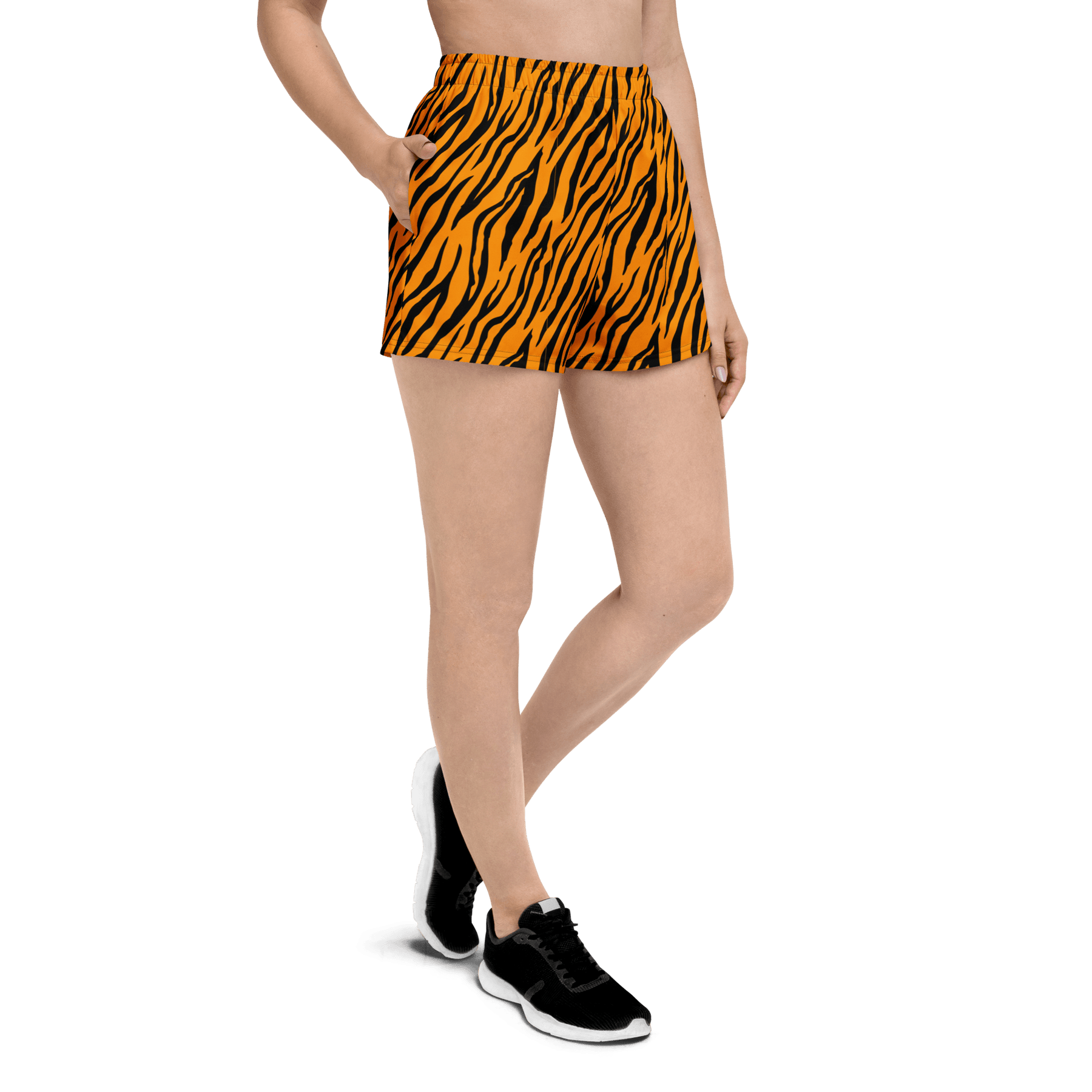 Bengal Heat Tiger Stripe Unisex Swim Trunks - Goth Cloth Co.7136965_9804