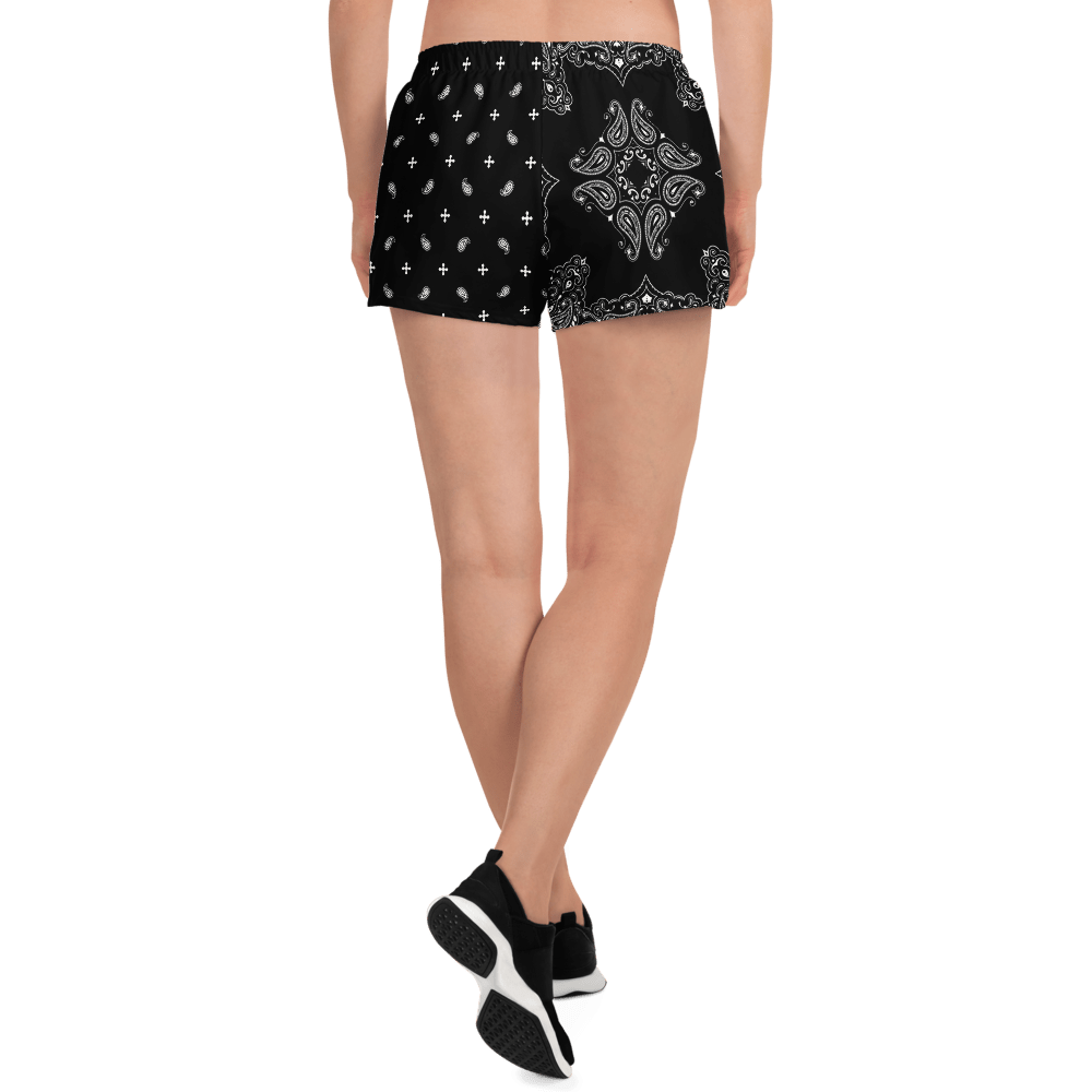 Black Bandana Unisex Swim Trunks - Goth Cloth Co.5591648_9804