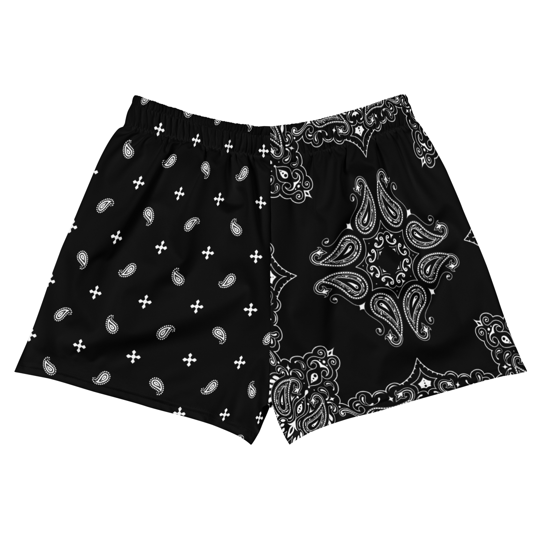 Black Bandana Unisex Swim Trunks - Goth Cloth Co.5591648_9804
