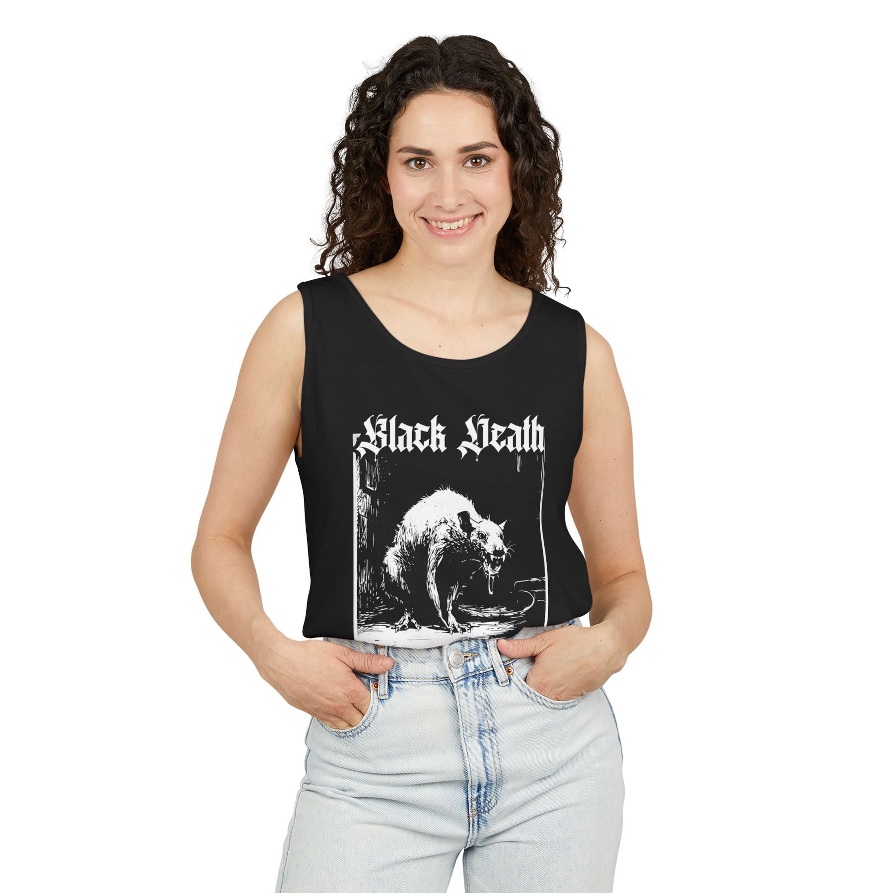 Black Death European Tour Plague Rat Unisex Tank Top - Goth Cloth Co.Tank Top87515723768636471038