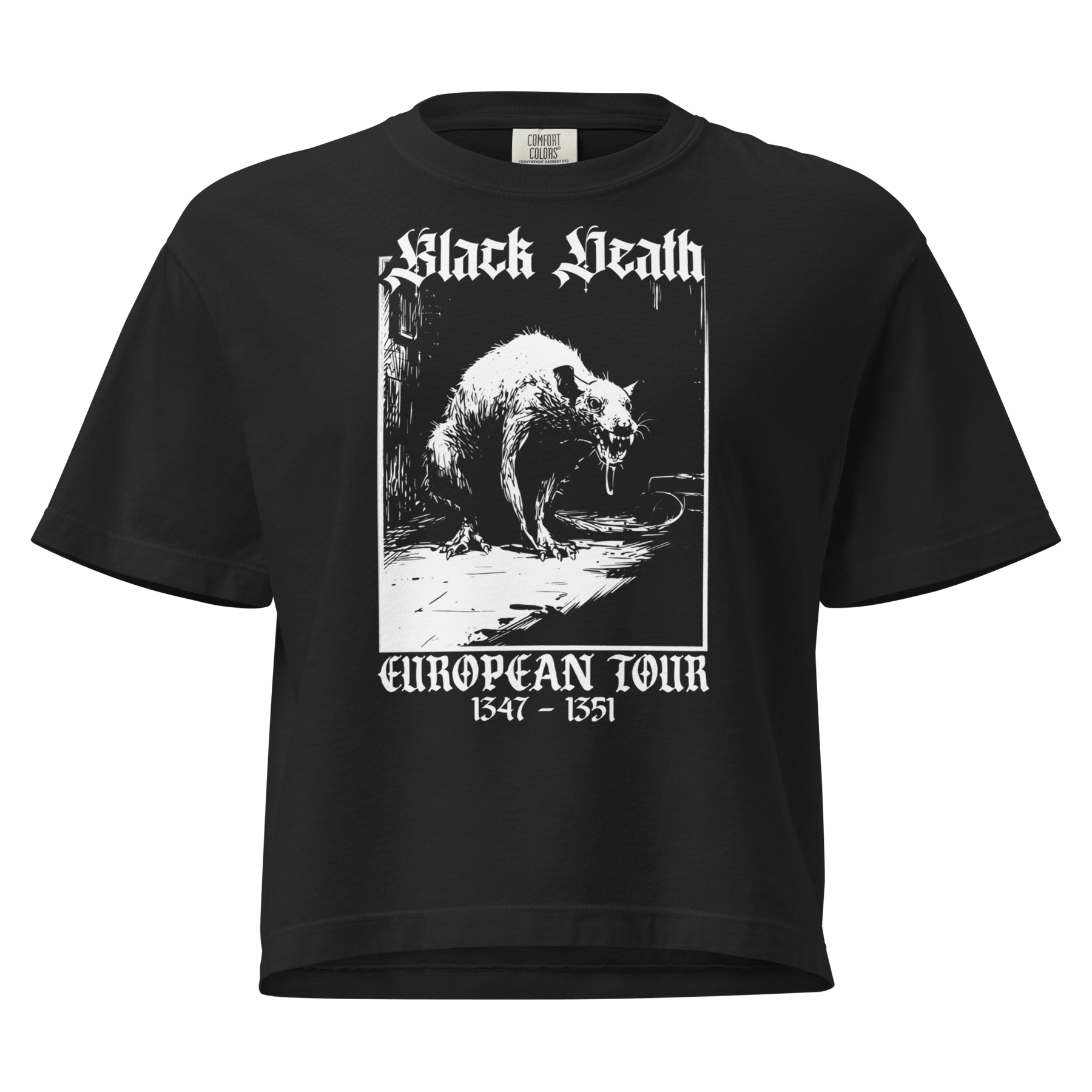 Black Death World Tour Crop Top - Goth Cloth Co.3397231_22584