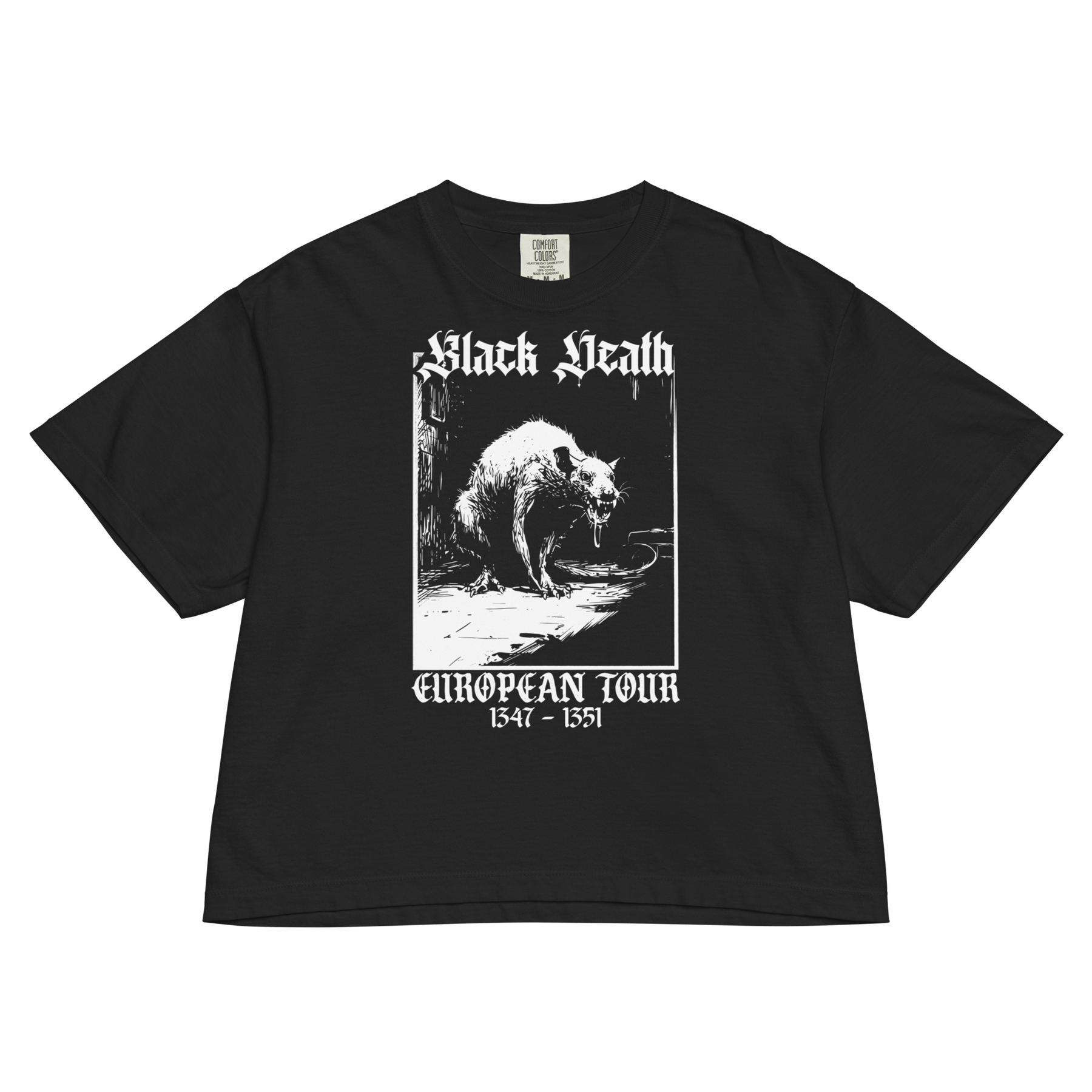 Black Death World Tour Crop Top - Goth Cloth Co.3397231_22587