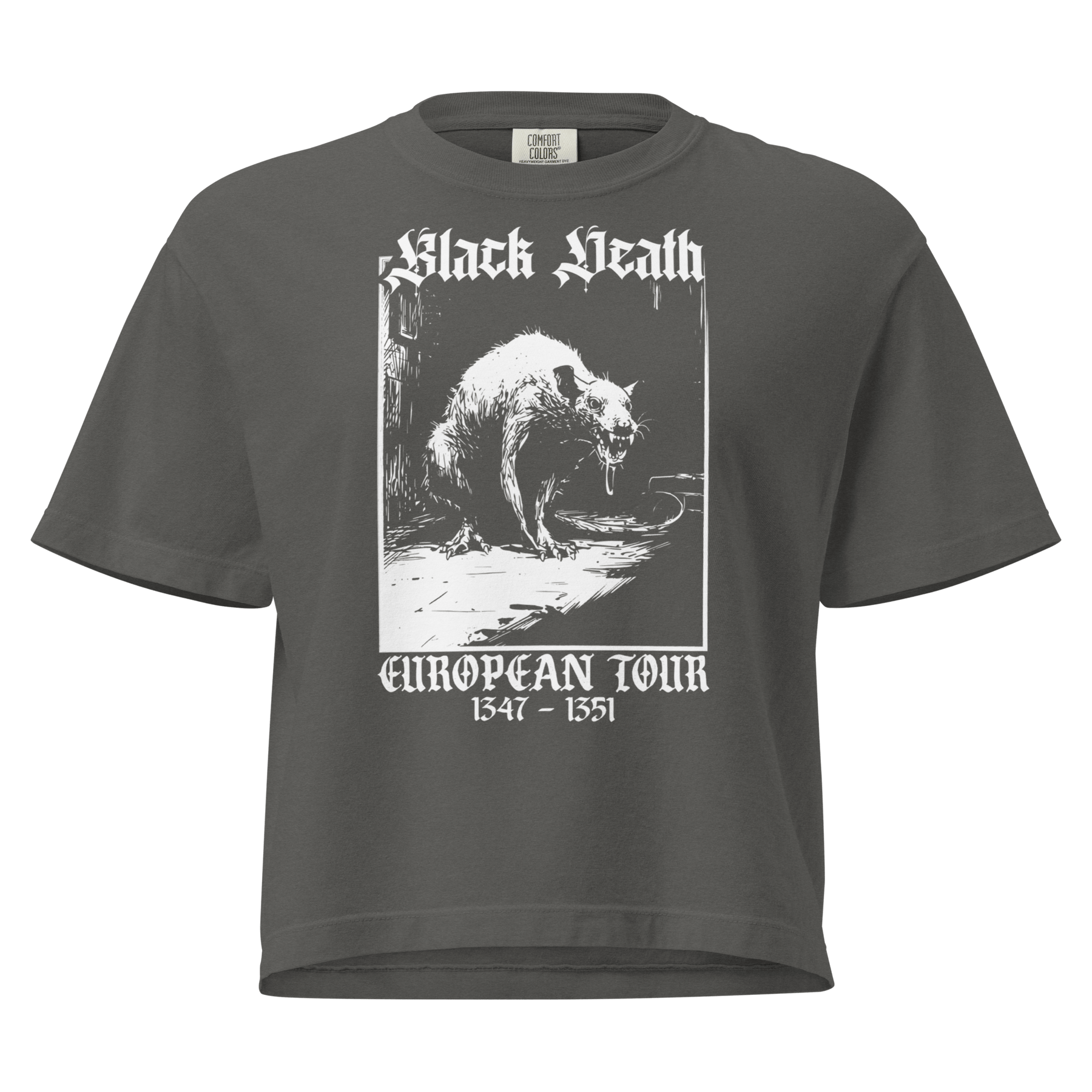 Black Death World Tour Crop Top - Goth Cloth Co.3397231_22587