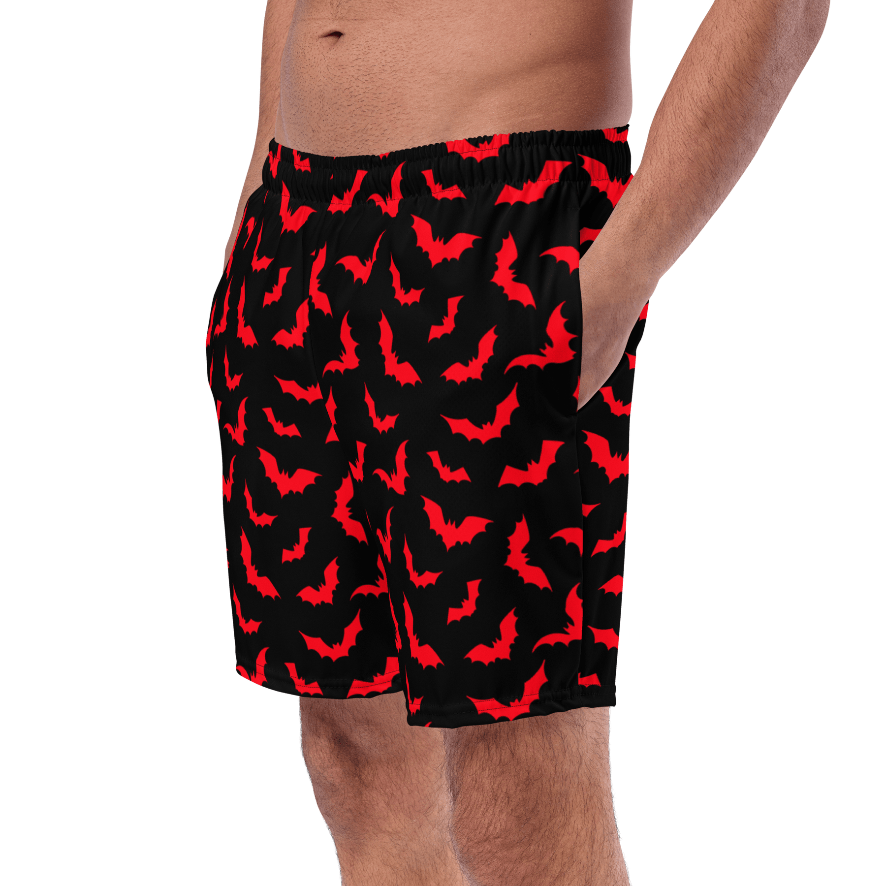 Bloody Bats Men's Swim Trunks - Goth Cloth Co.5956419_14636