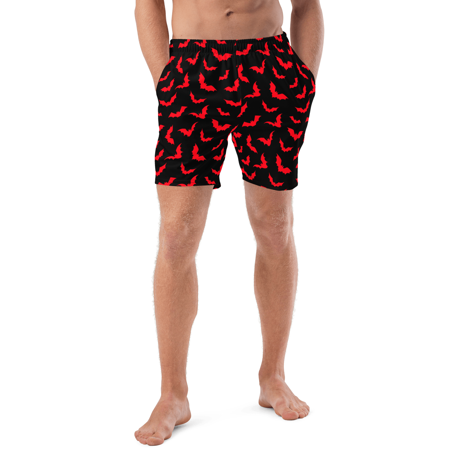 Bloody Bats Men's Swim Trunks - Goth Cloth Co.5956419_14636