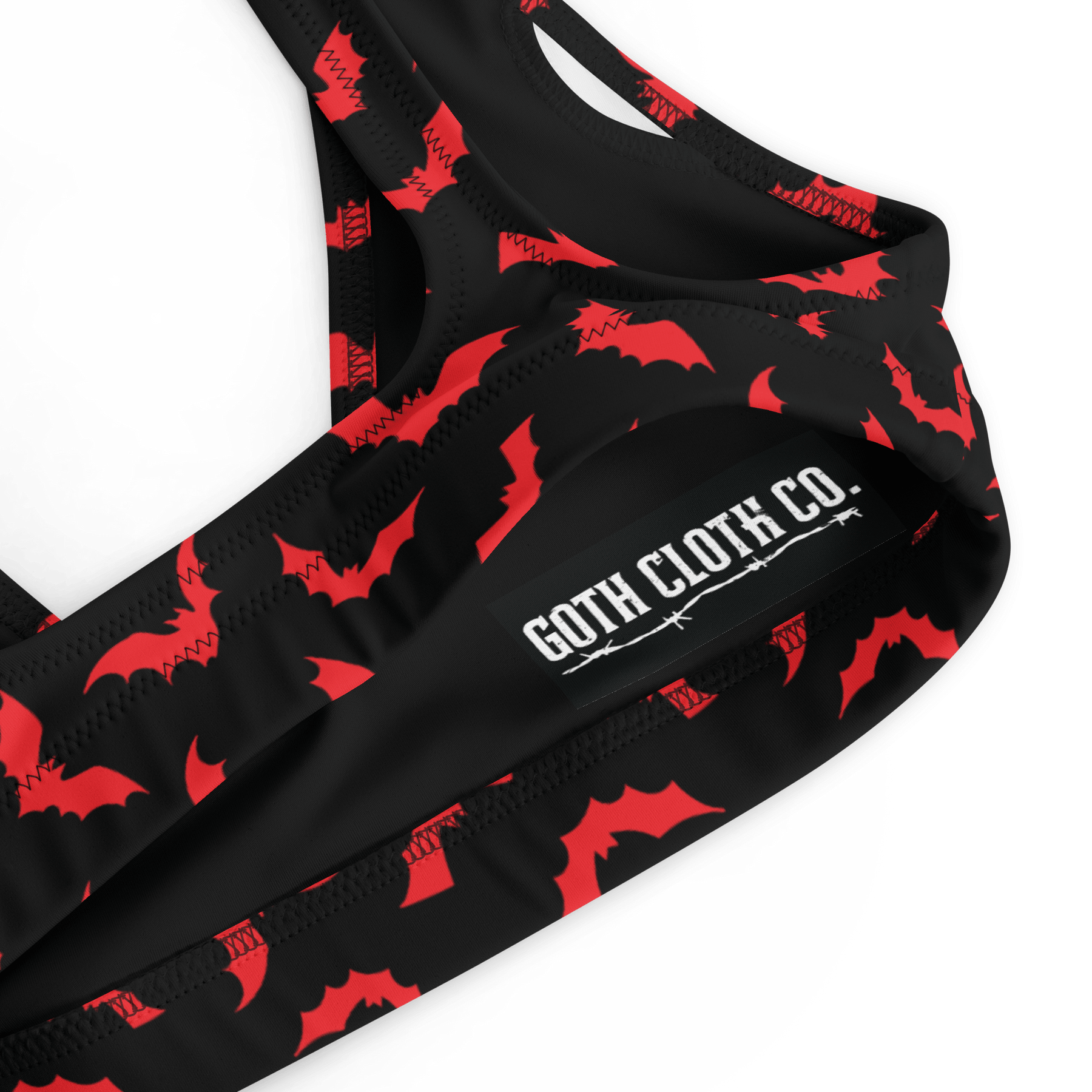 Bloody Bats Sport Bikini Top - Goth Cloth Co.5224338_12035