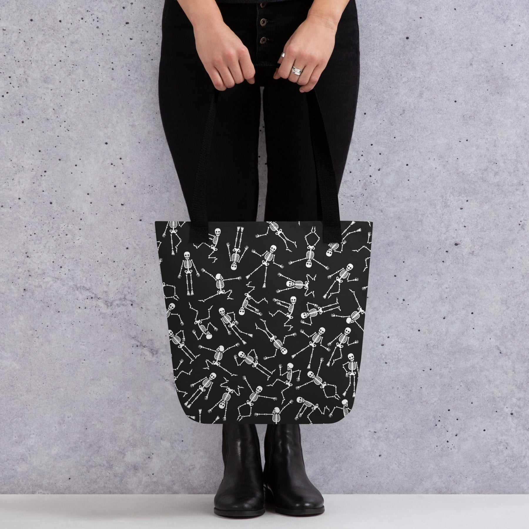 Bone Boogie Tote Bag - Goth Cloth Co.3567183_4533