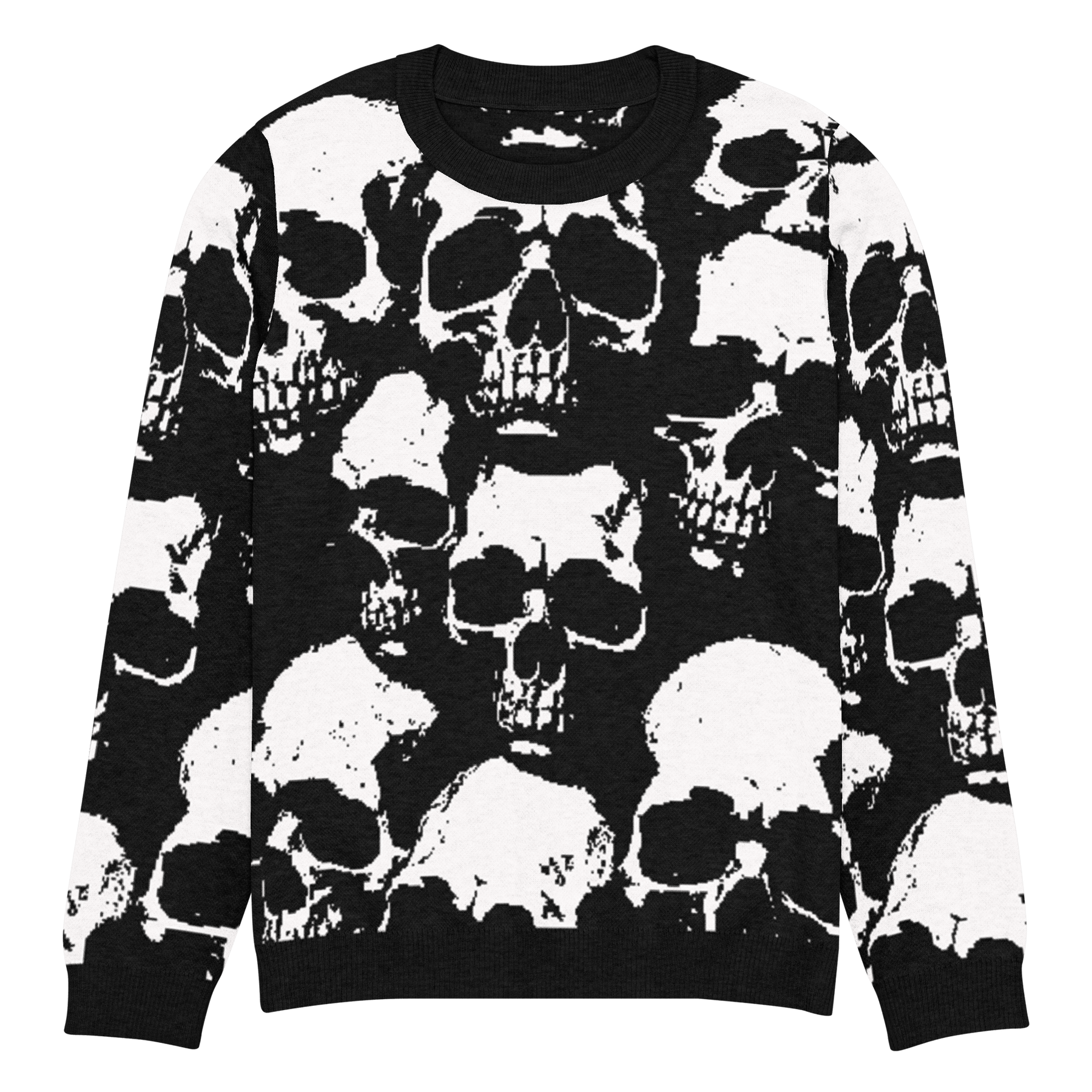Bone Pile Knit Crewneck Sweater - Goth Cloth Co.2622162_19635
