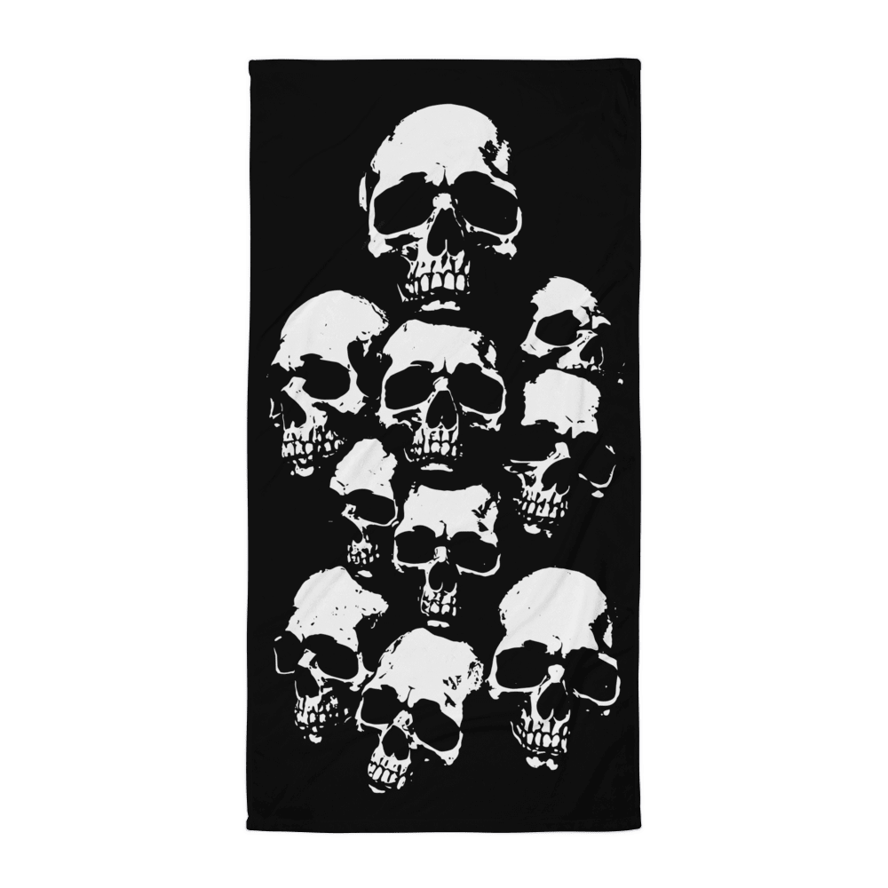 Bone Temple Towel - Goth Cloth Co.9019935_8874