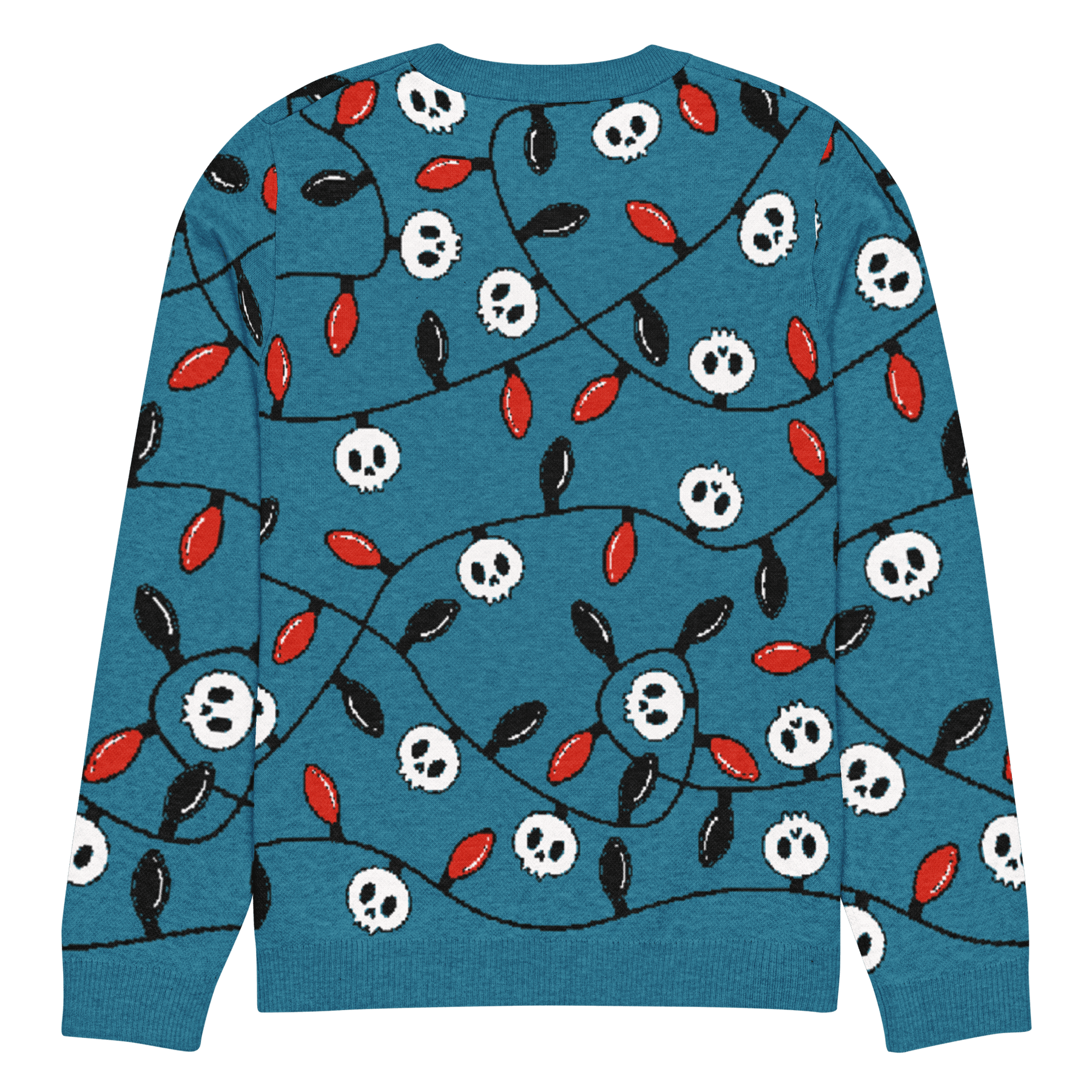 Boney & Bright Blue Knit Sweater - Goth Cloth Co.7636561_19638