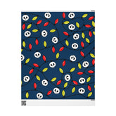 Boney & Bright Gift Wrap - Goth Cloth Co.Home Decor29897377112386611134