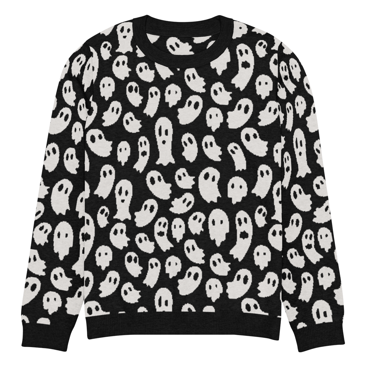Boo Crew Knit Crewneck Sweater - Goth Cloth Co.4003248_19634