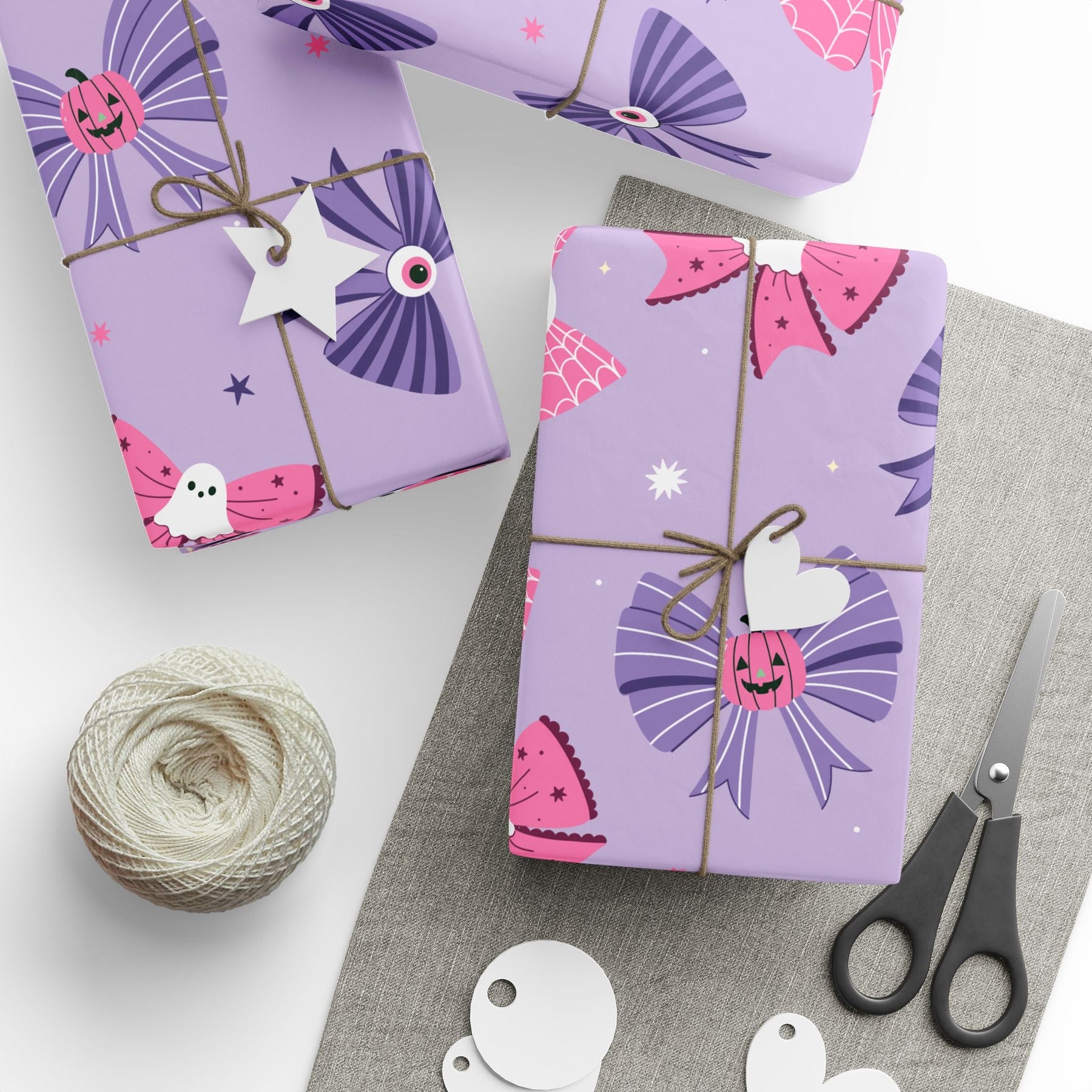 Boo - tiful Bows Gift Wrap - Goth Cloth Co.Home Decor31010172328460285990