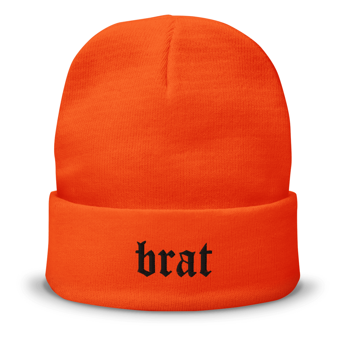 Brat Embroidered Knit Beanie - Goth Cloth Co.8504768_53107