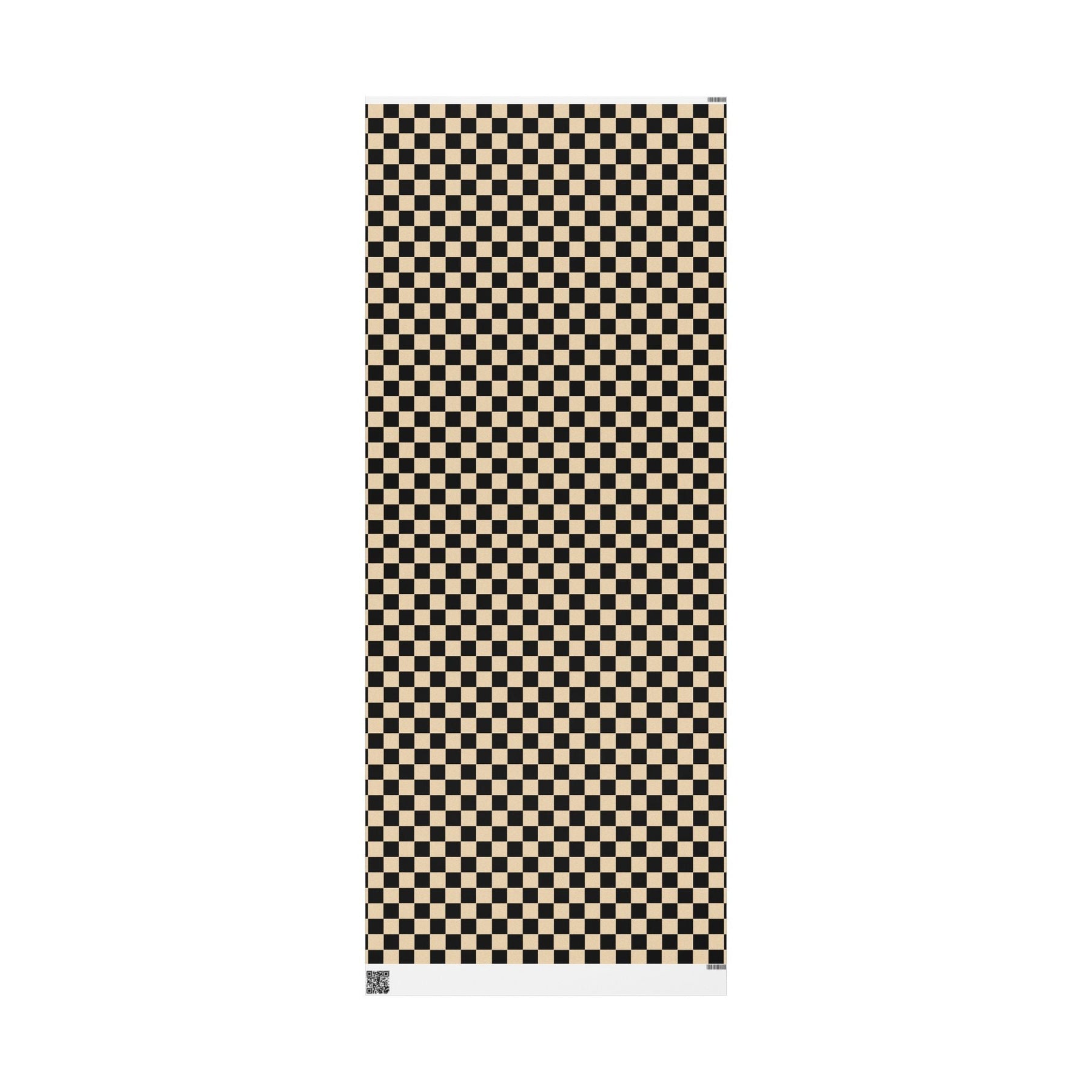 Brown Checkerboard Punk Gift Wrap - Goth Cloth Co.Home Decor13736099984169894547
