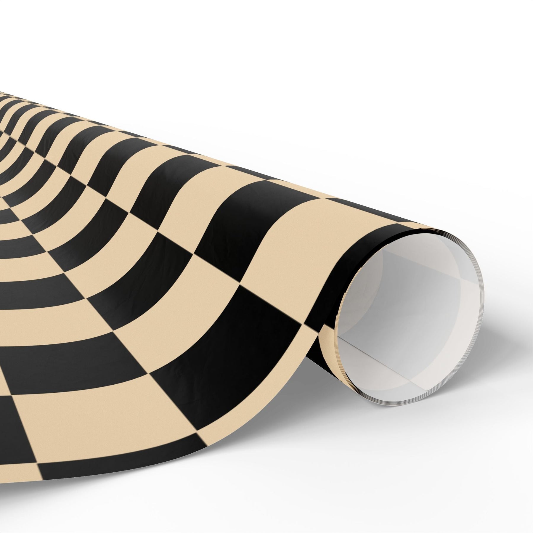 Brown Checkerboard Punk Gift Wrap - Goth Cloth Co.Home Decor32522446498781470577