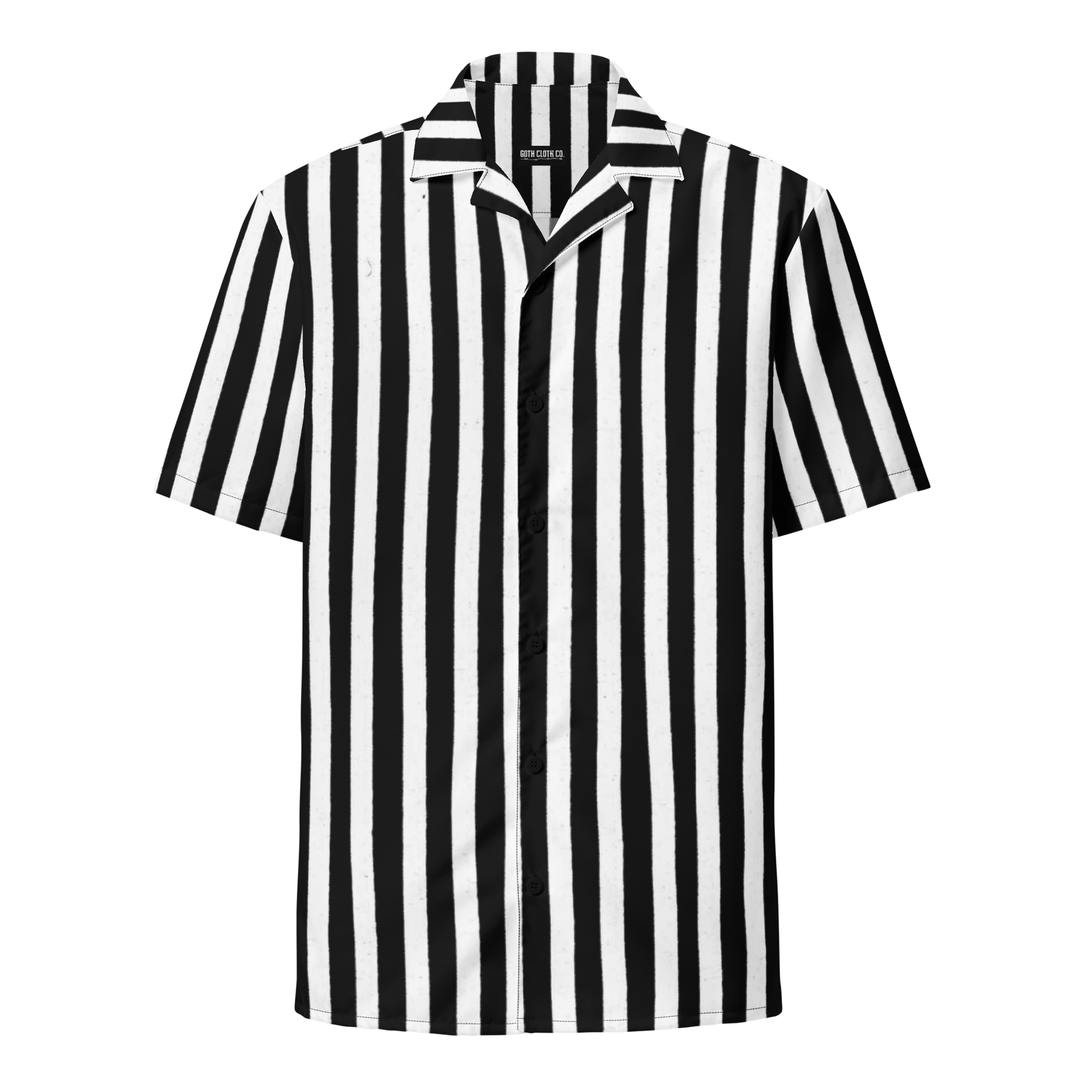 Bug Juice Boogie Striped Button - Up Shirt - Goth Cloth Co.6840682_17117