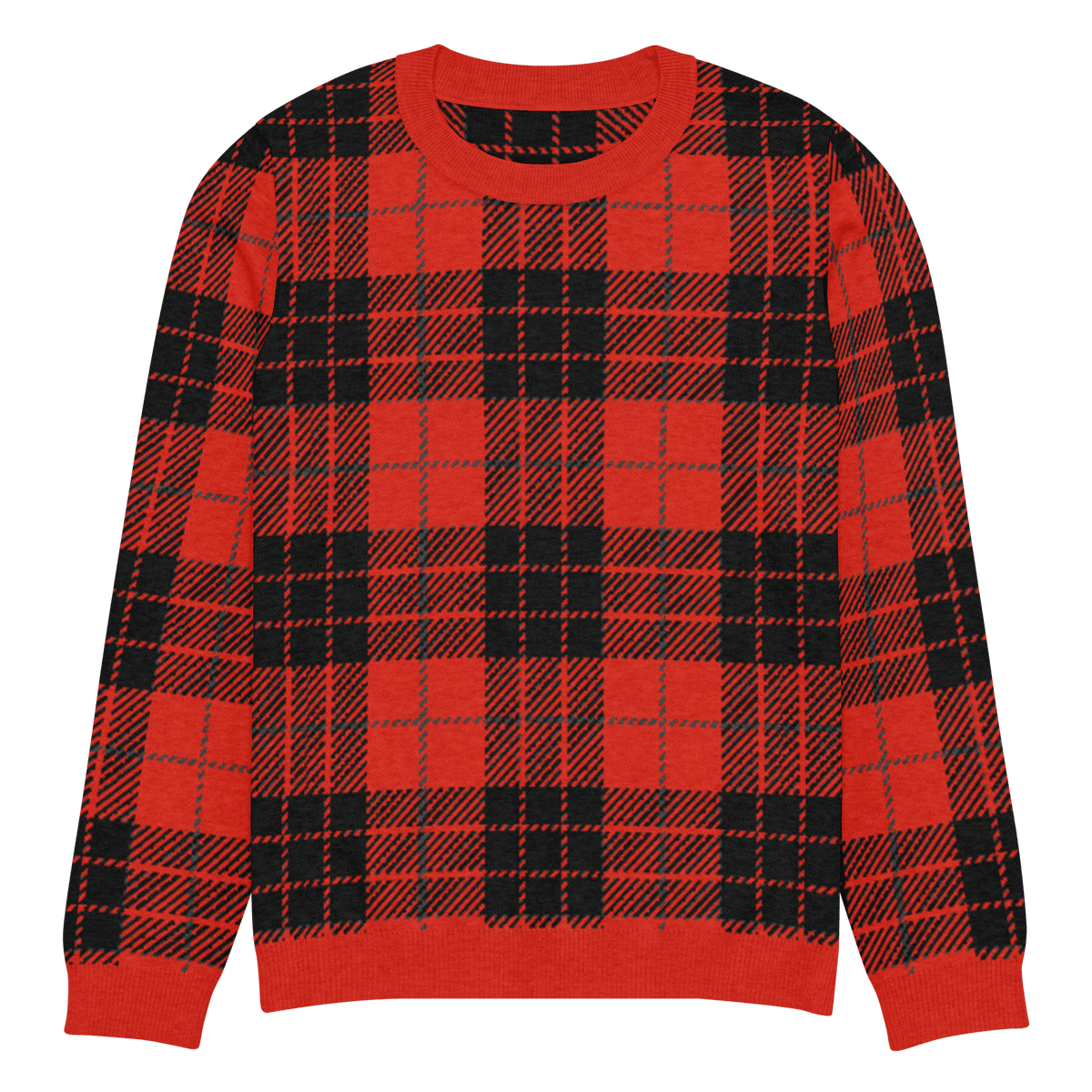 Cabin Fever Red Knit Crewneck Sweater - Goth Cloth Co.8229751_19635