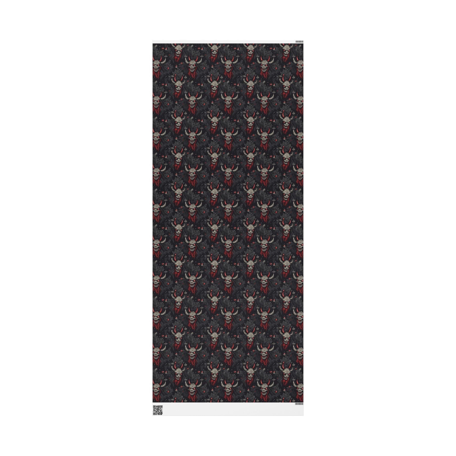 Cartoon Krampus Spooky Gift Wrap - Goth Cloth Co.Home Decor20194209731737892780