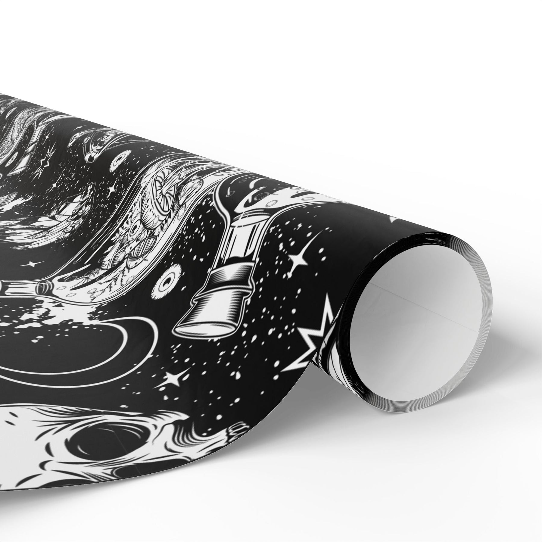 Cauldron Chaos Spooky Gift Wrap - Goth Cloth Co.Home Decor33287015977146578434