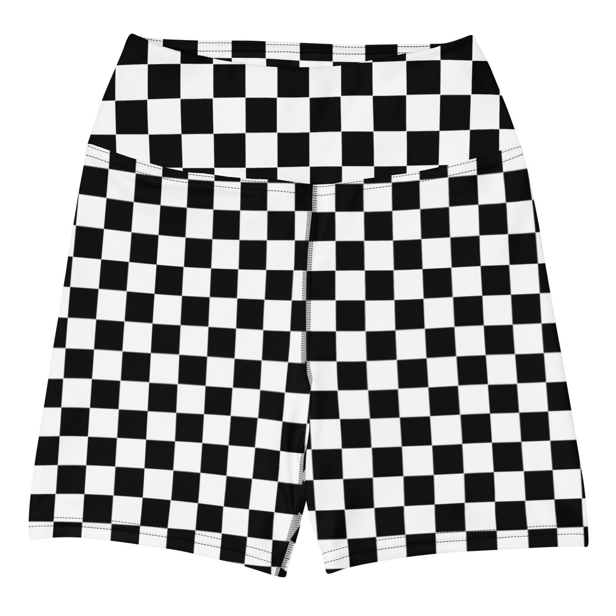 Checkerboard Yoga Shorts - Goth Cloth Co.6264999_9079