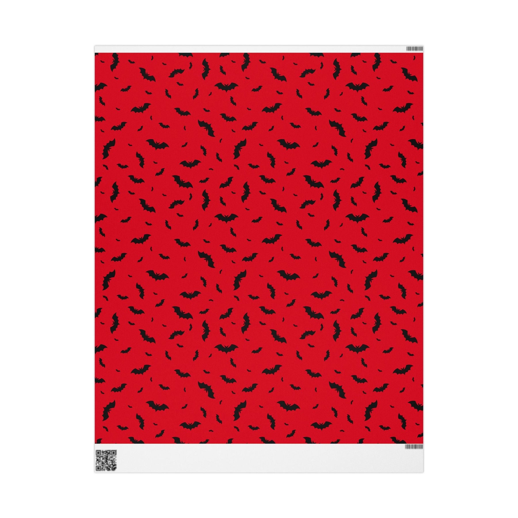 Christmas Bats Spooky Gift Wrap - Goth Cloth Co.Home Decor24161712747319239437