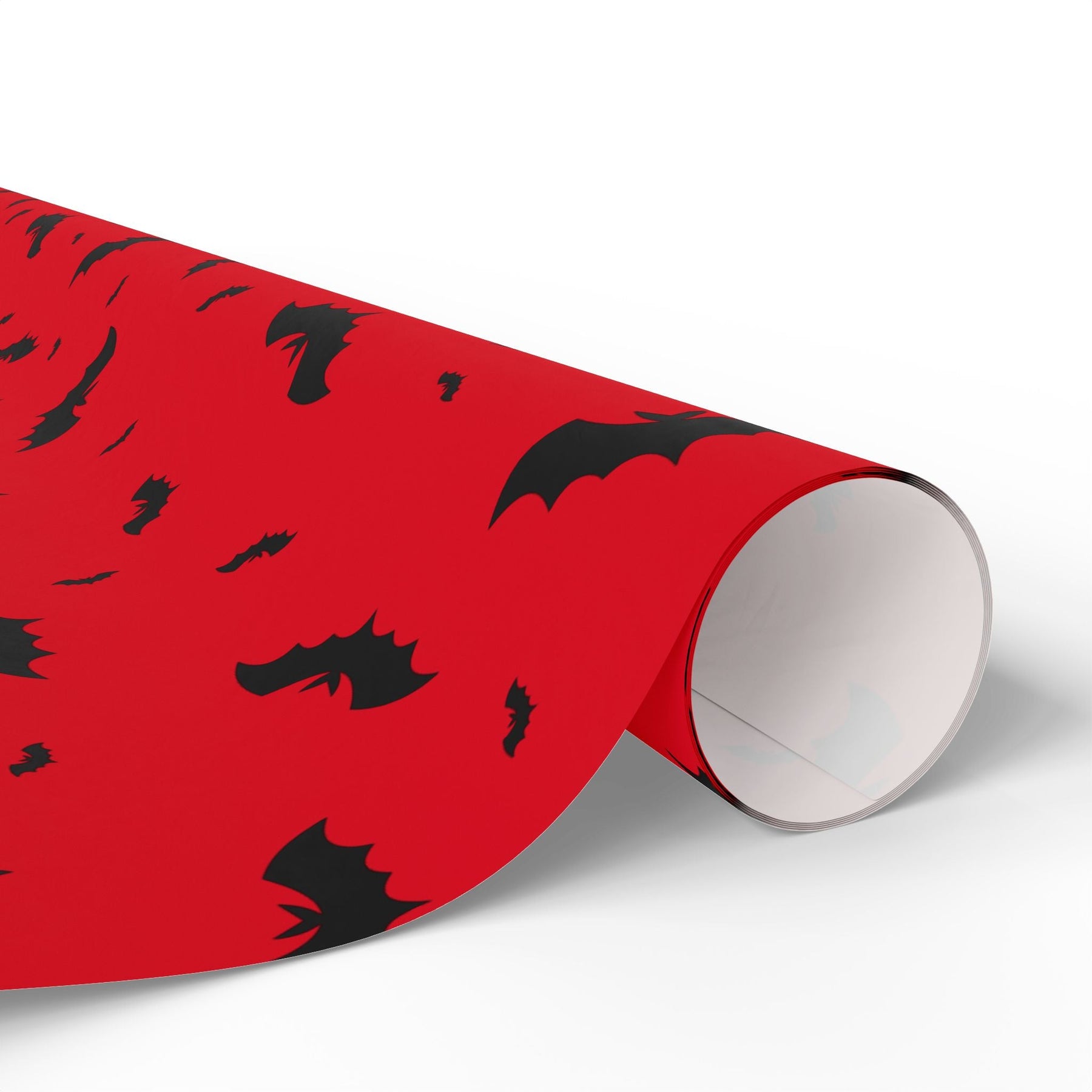 Christmas Bats Spooky Gift Wrap - Goth Cloth Co.Home Decor24161712747319239437