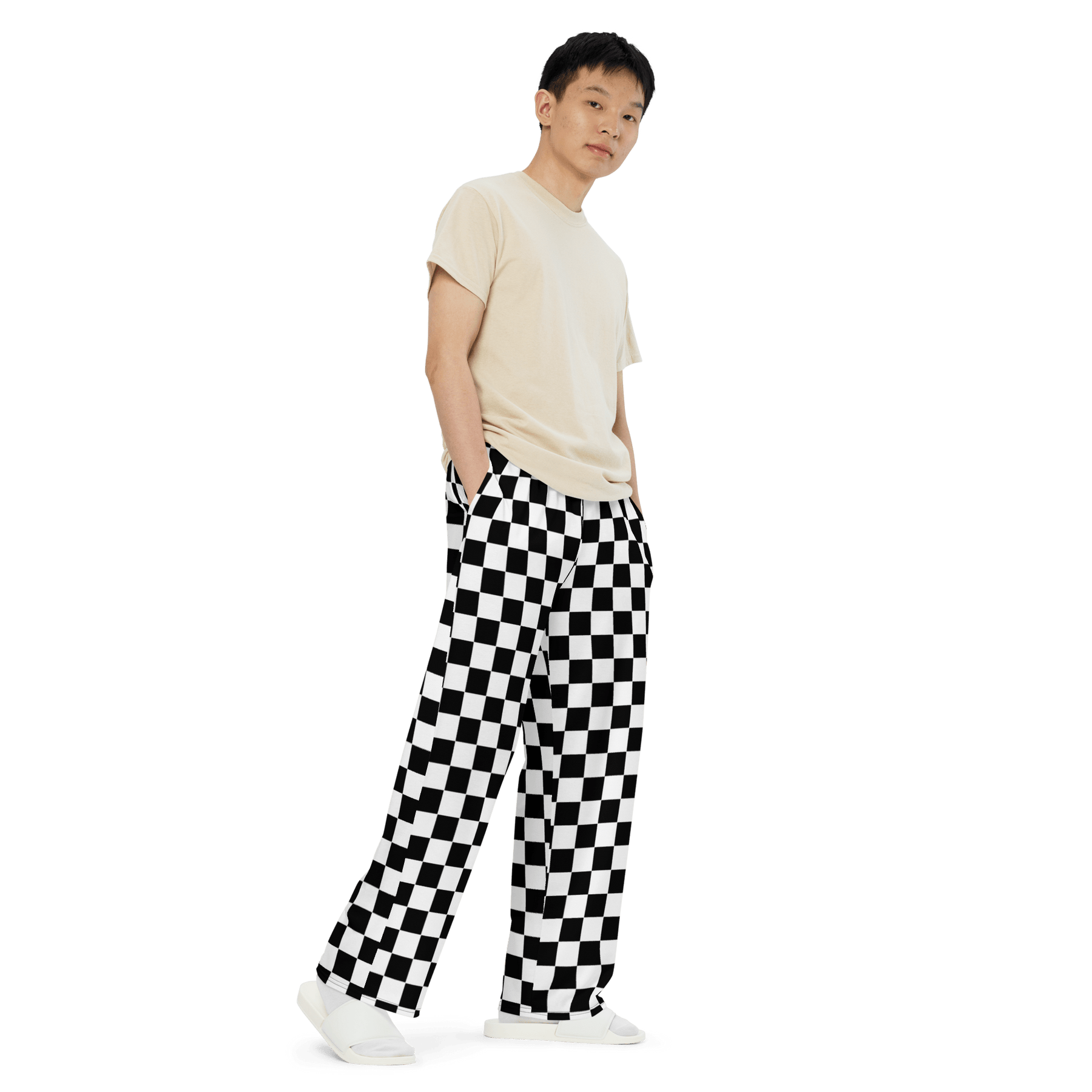 Classic Checkerboard Unisex Lounge Pants - Goth Cloth Co.3574618_15513