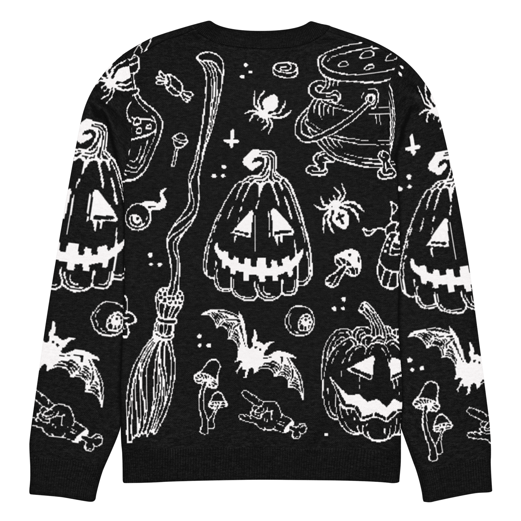 Cozy Creep Knit Crewneck Sweater - Goth Cloth Co.2335304_19637