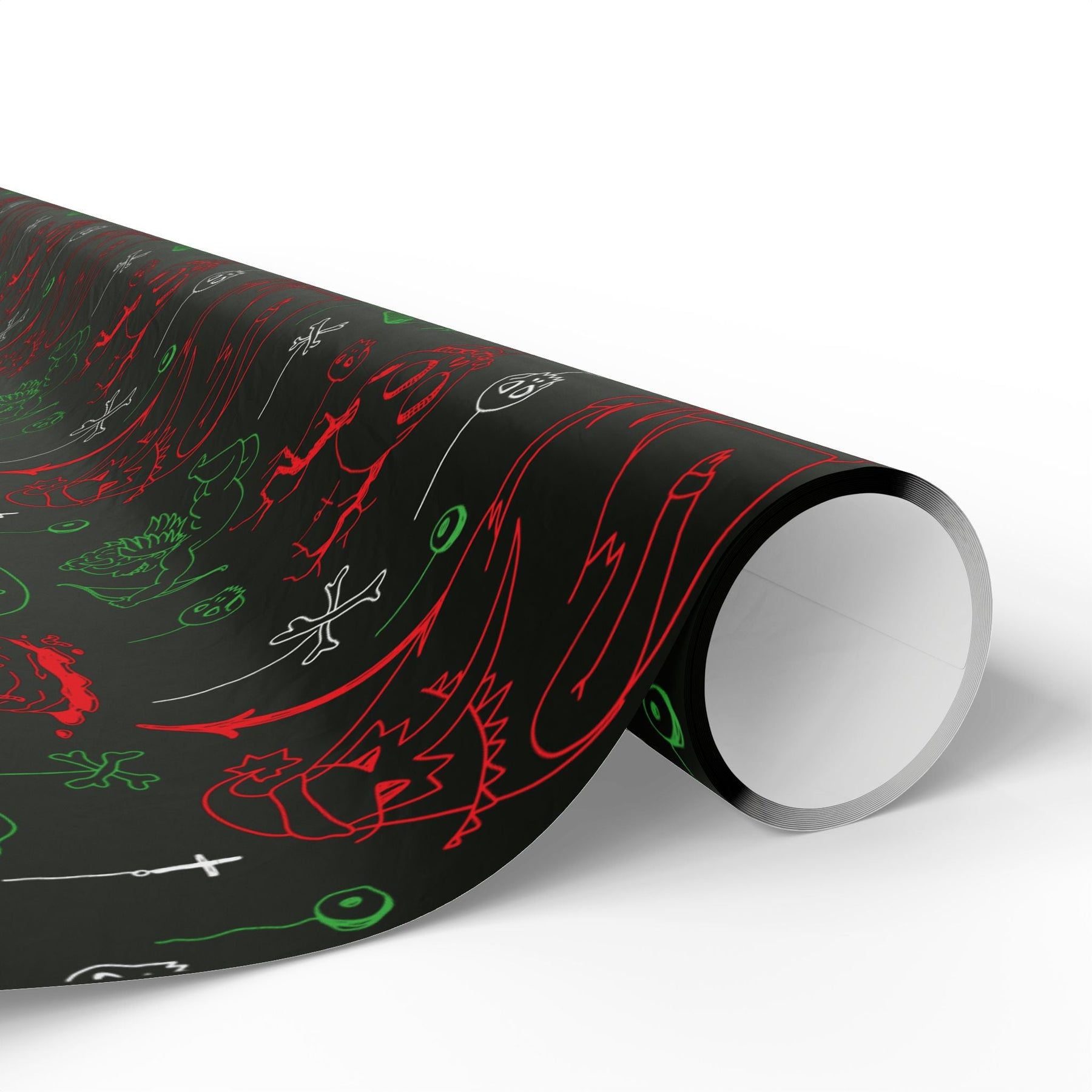 Creepmas Cheer Gift Wrap - Goth Cloth Co.Home Decor16045985233228304008