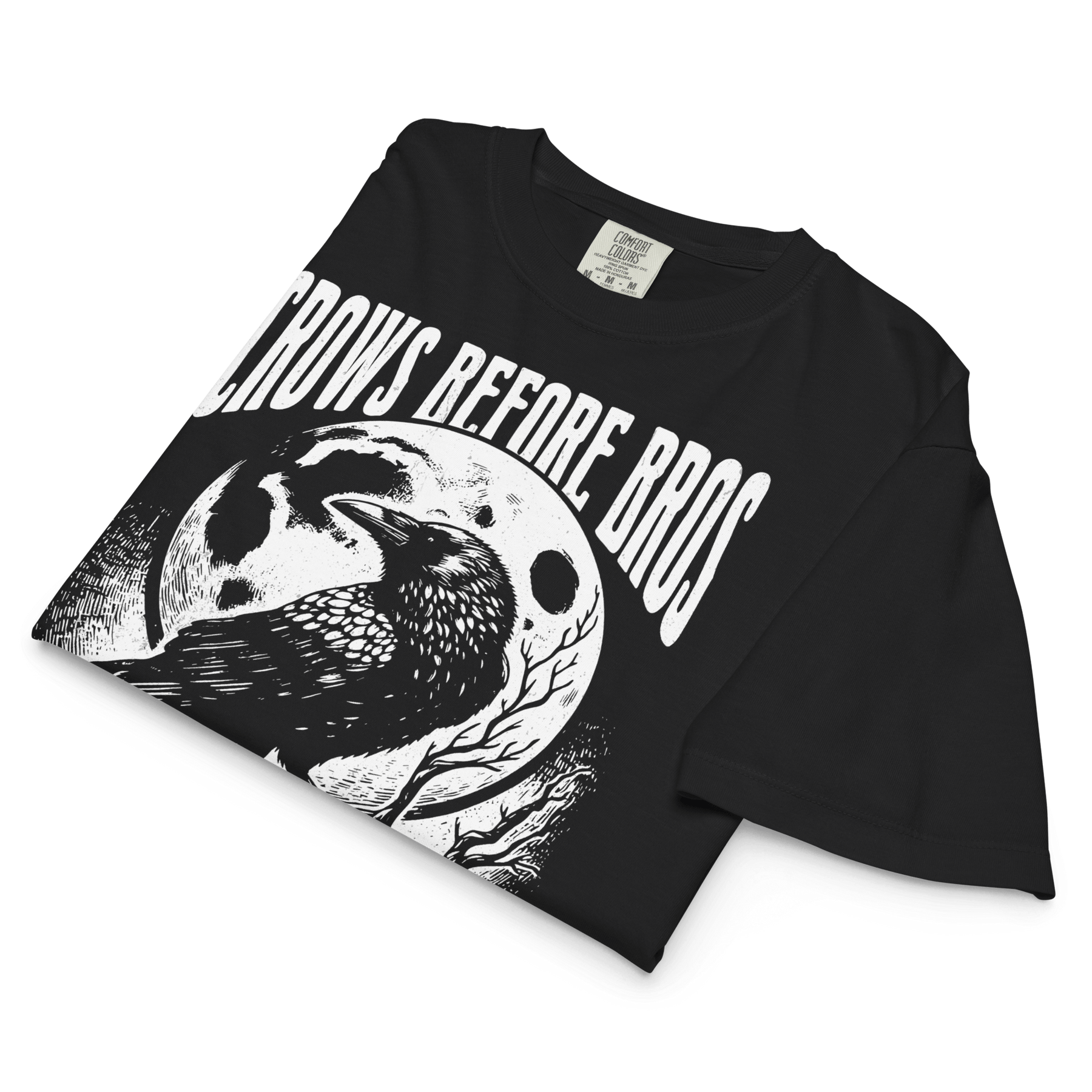 Crows Before Bros Crop Top - Goth Cloth Co.2673740_22584