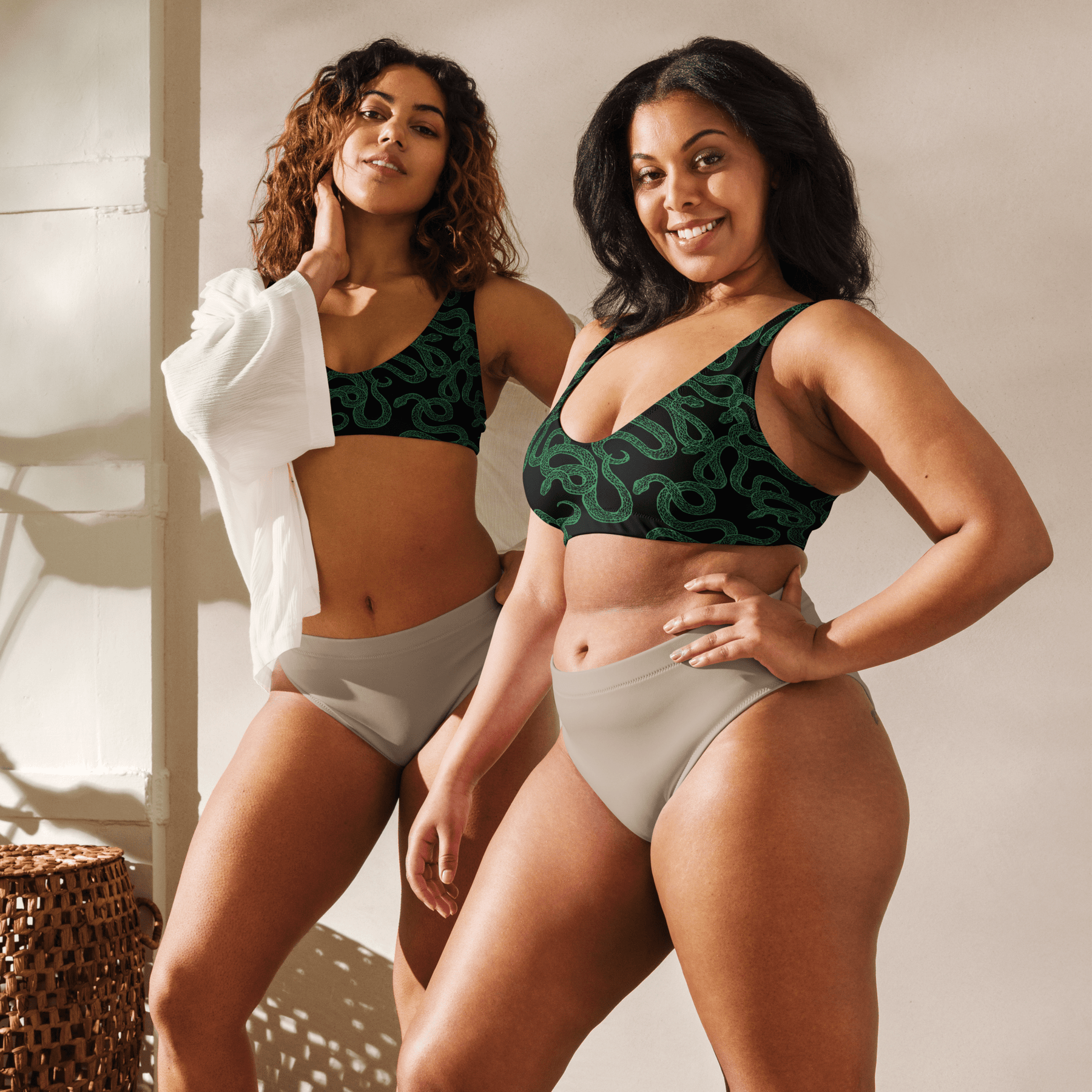 Cursed Coils Sport Bikini Top - Goth Cloth Co.2332639_12035