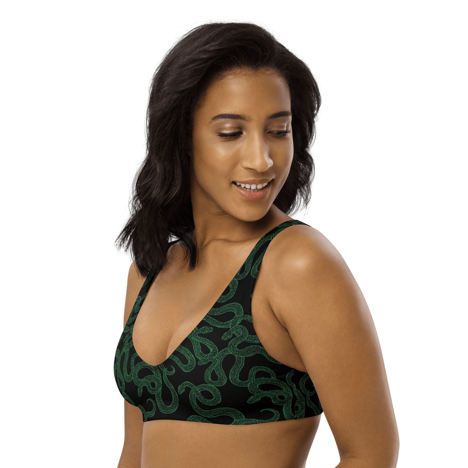 Cursed Coils Sport Bikini Top - Goth Cloth Co.2332639_12035