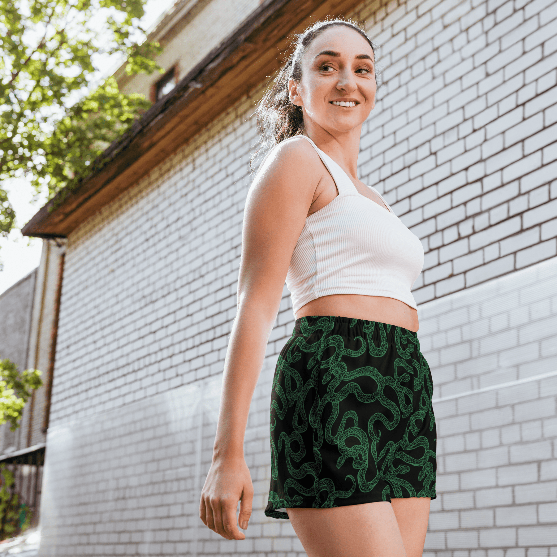 Cursed Coils Unisex Swim Trunks - Goth Cloth Co.7682296_9804