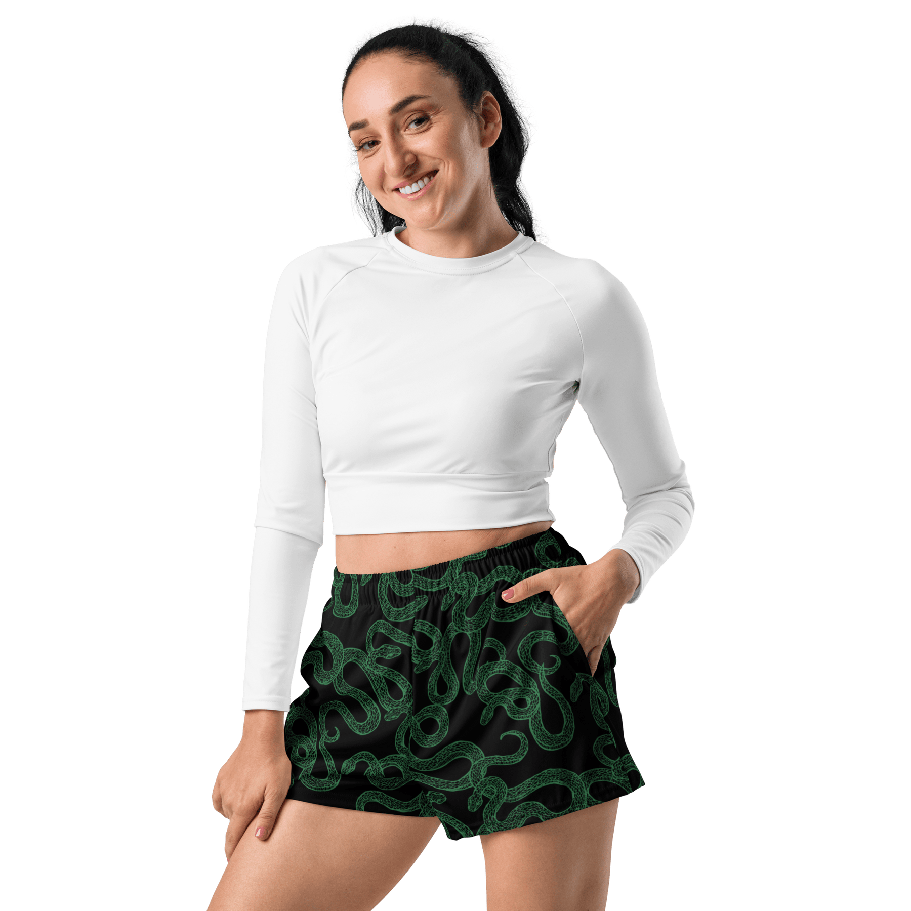 Cursed Coils Unisex Swim Trunks - Goth Cloth Co.7682296_9804