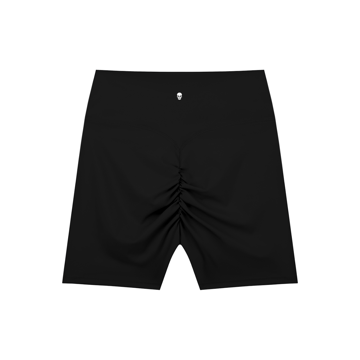 Bare Bones High-Waisted Scrunch Yoga Shorts
