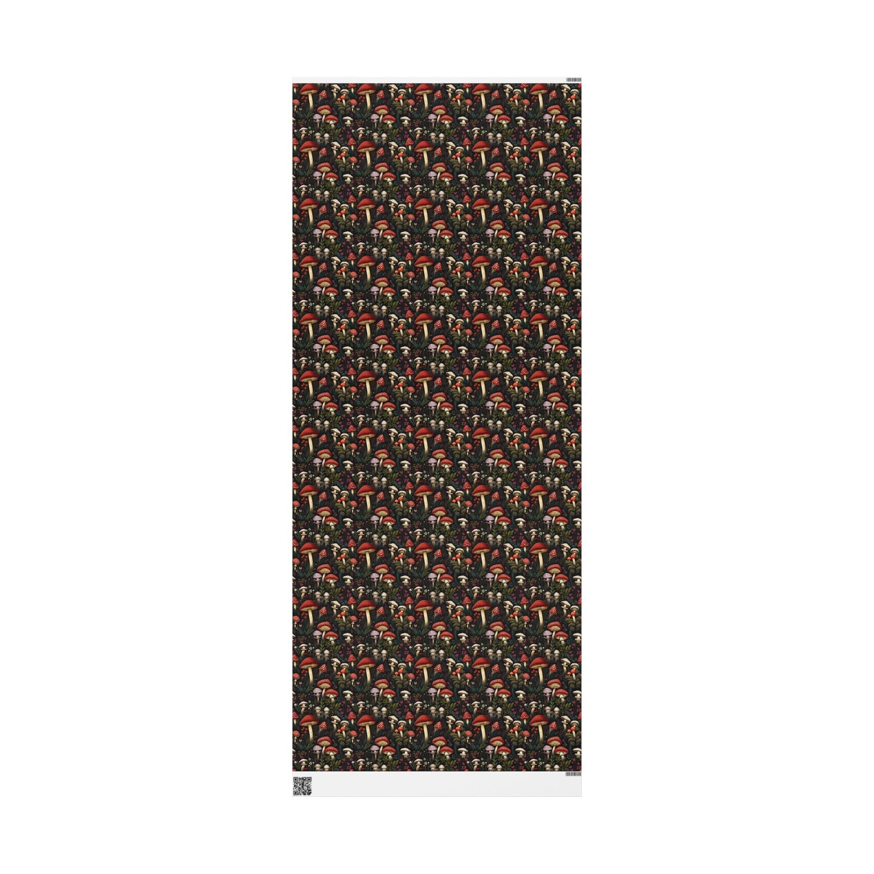 Dark Fungi Mushroom Gift Wrap - Goth Cloth Co.Home Decor29568625068813947381